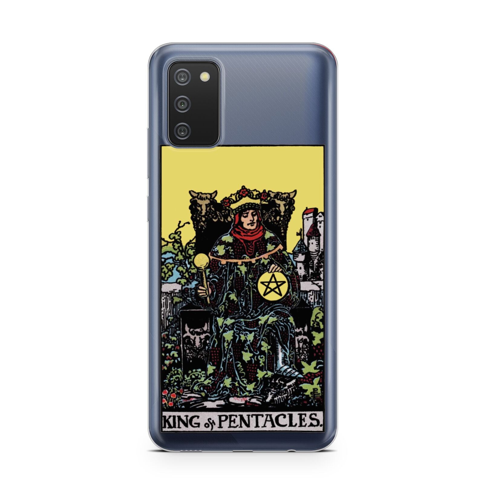 King of Pentacles Tarot Card Samsung A02s Case