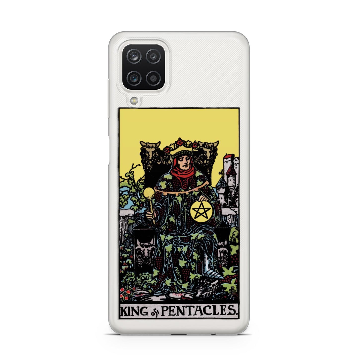 King of Pentacles Tarot Card Samsung A12 Case