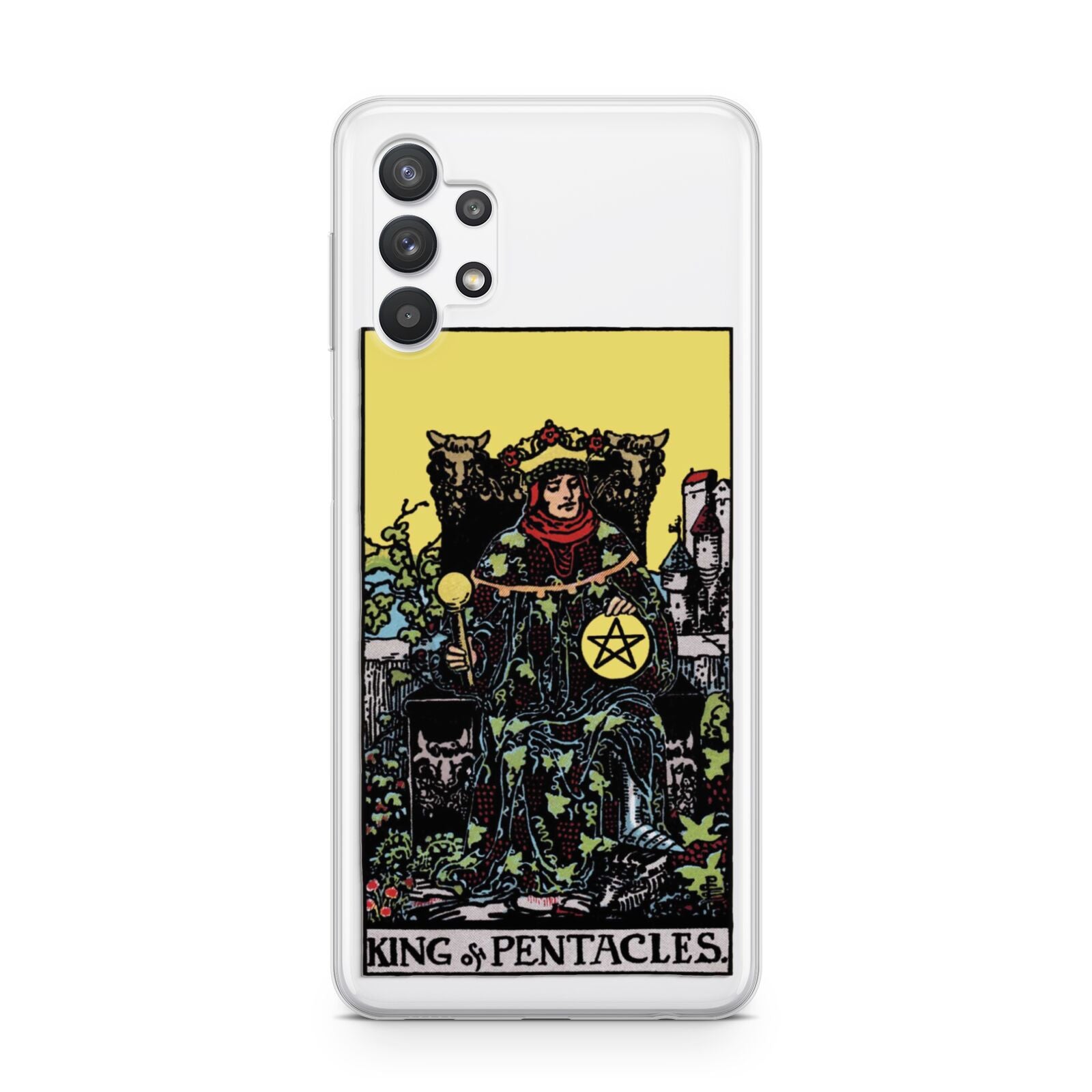 King of Pentacles Tarot Card Samsung A32 5G Case