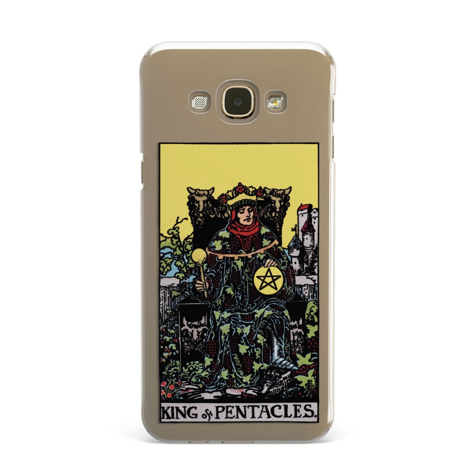 King of Pentacles Tarot Card Samsung Galaxy A8 Case