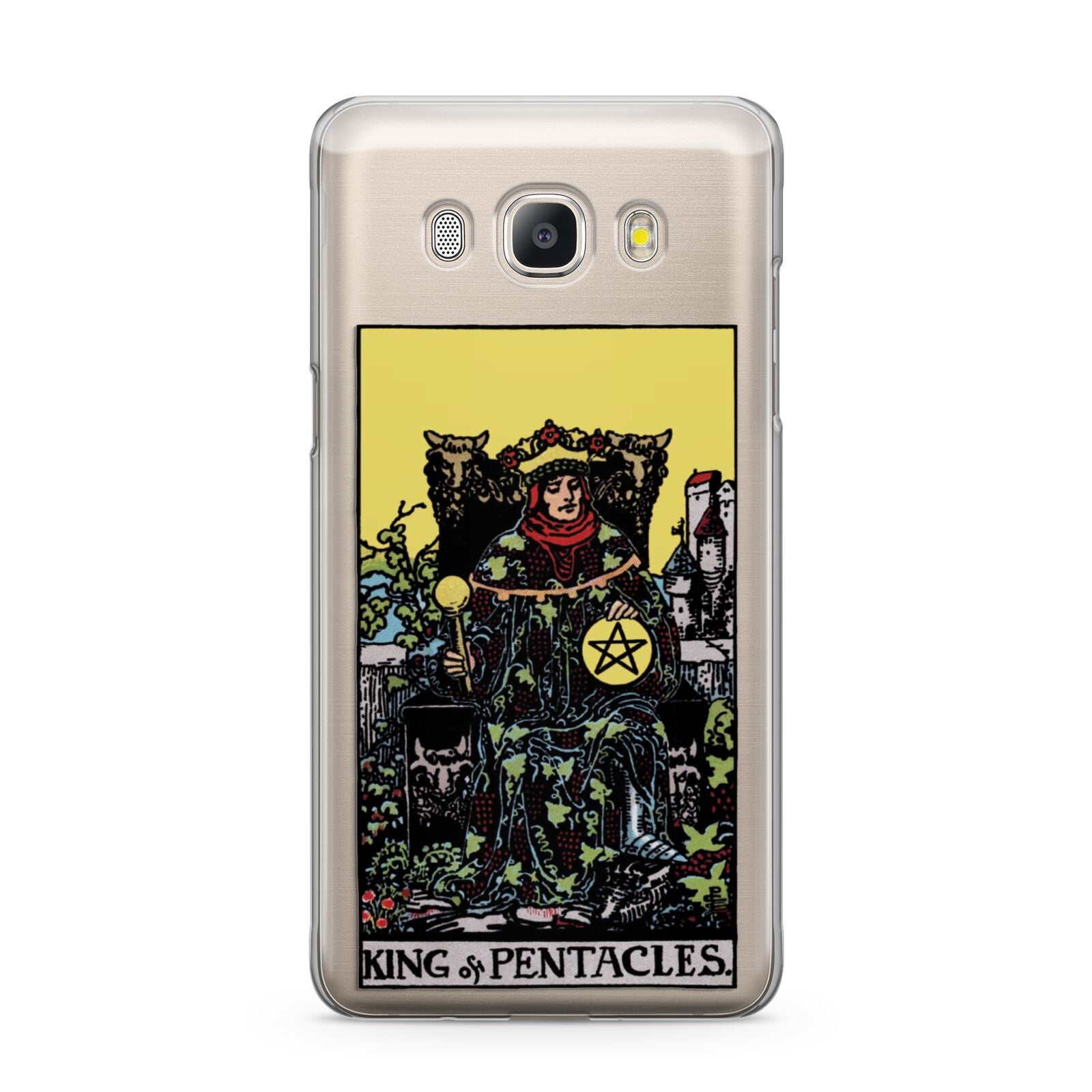 King of Pentacles Tarot Card Samsung Galaxy J5 2016 Case