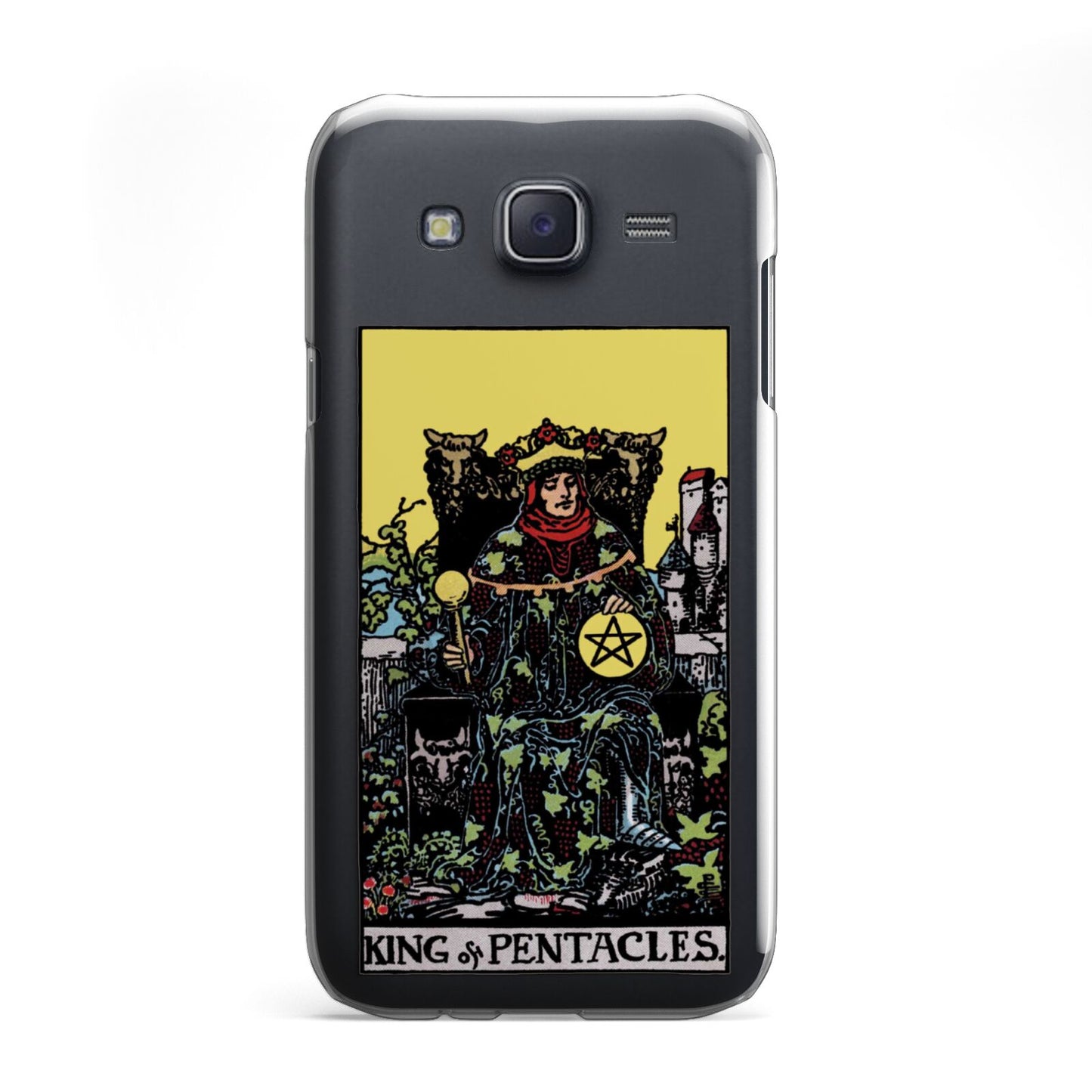 King of Pentacles Tarot Card Samsung Galaxy J5 Case