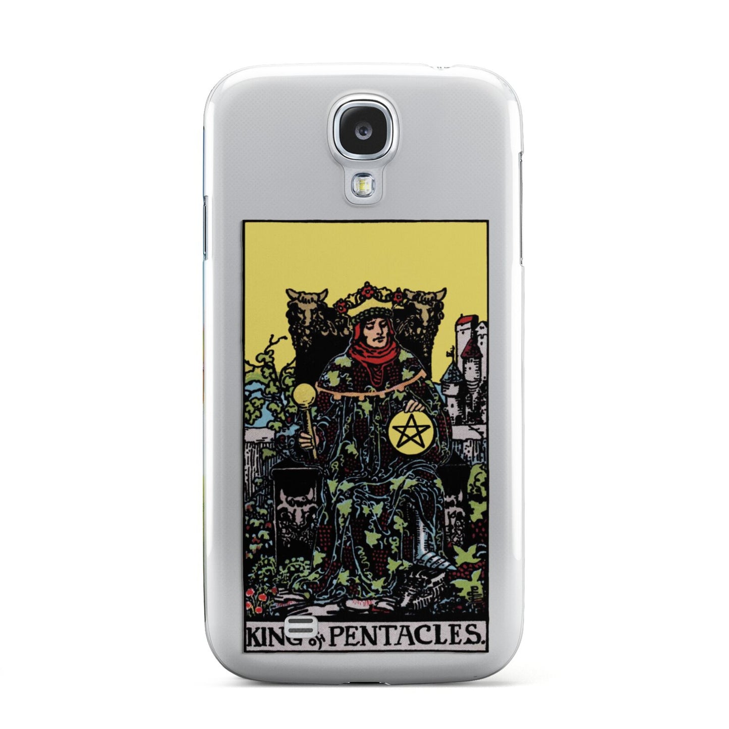 King of Pentacles Tarot Card Samsung Galaxy S4 Case
