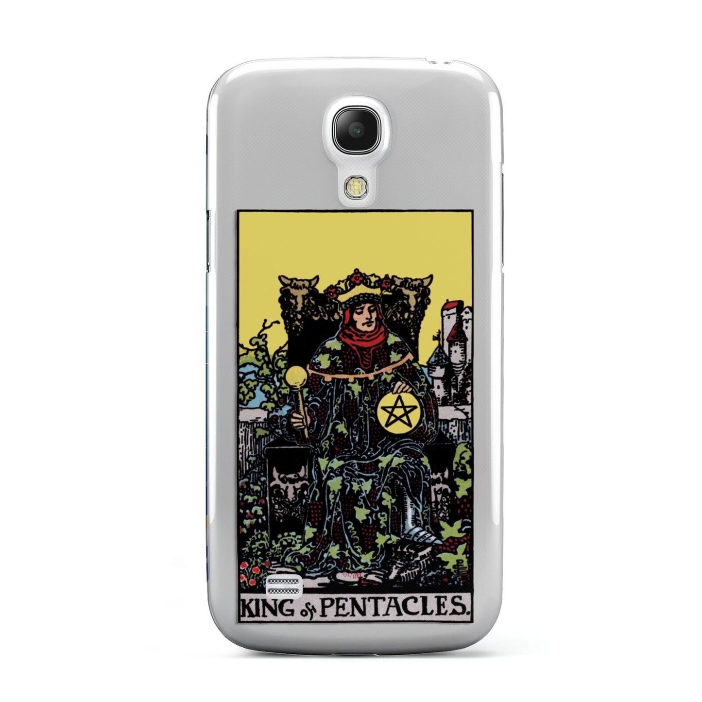 King of Pentacles Tarot Card Samsung Galaxy S4 Mini Case