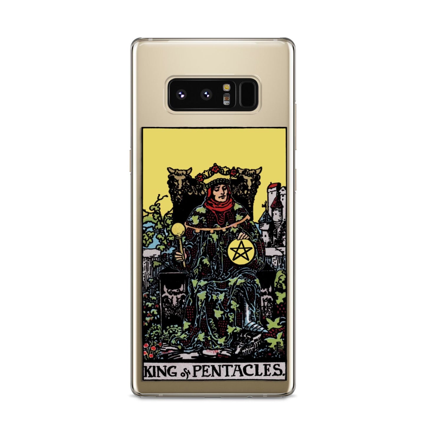 King of Pentacles Tarot Card Samsung Galaxy S8 Case