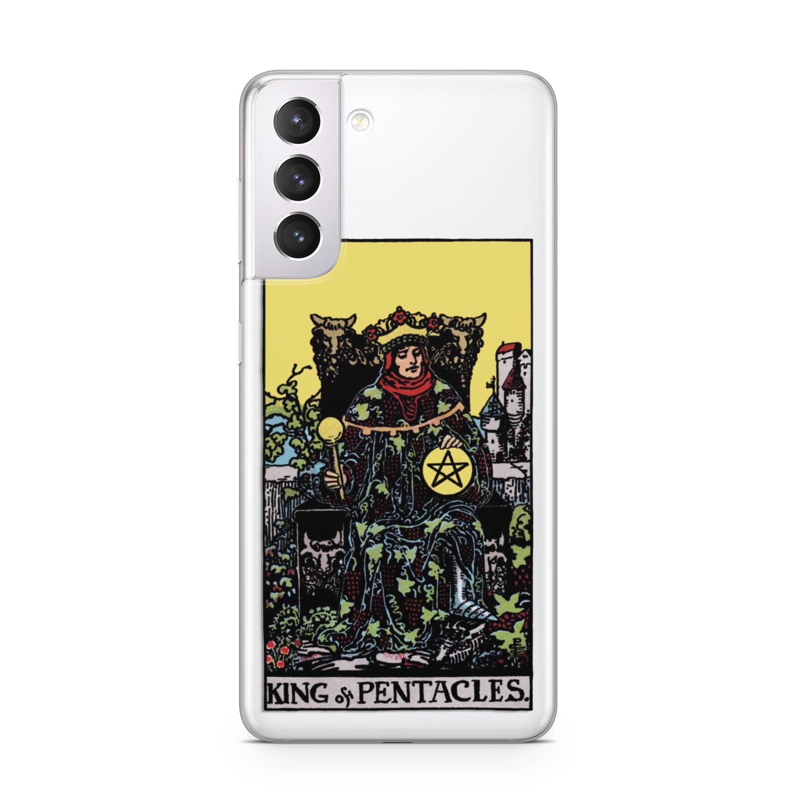 King of Pentacles Tarot Card Samsung S21 Case