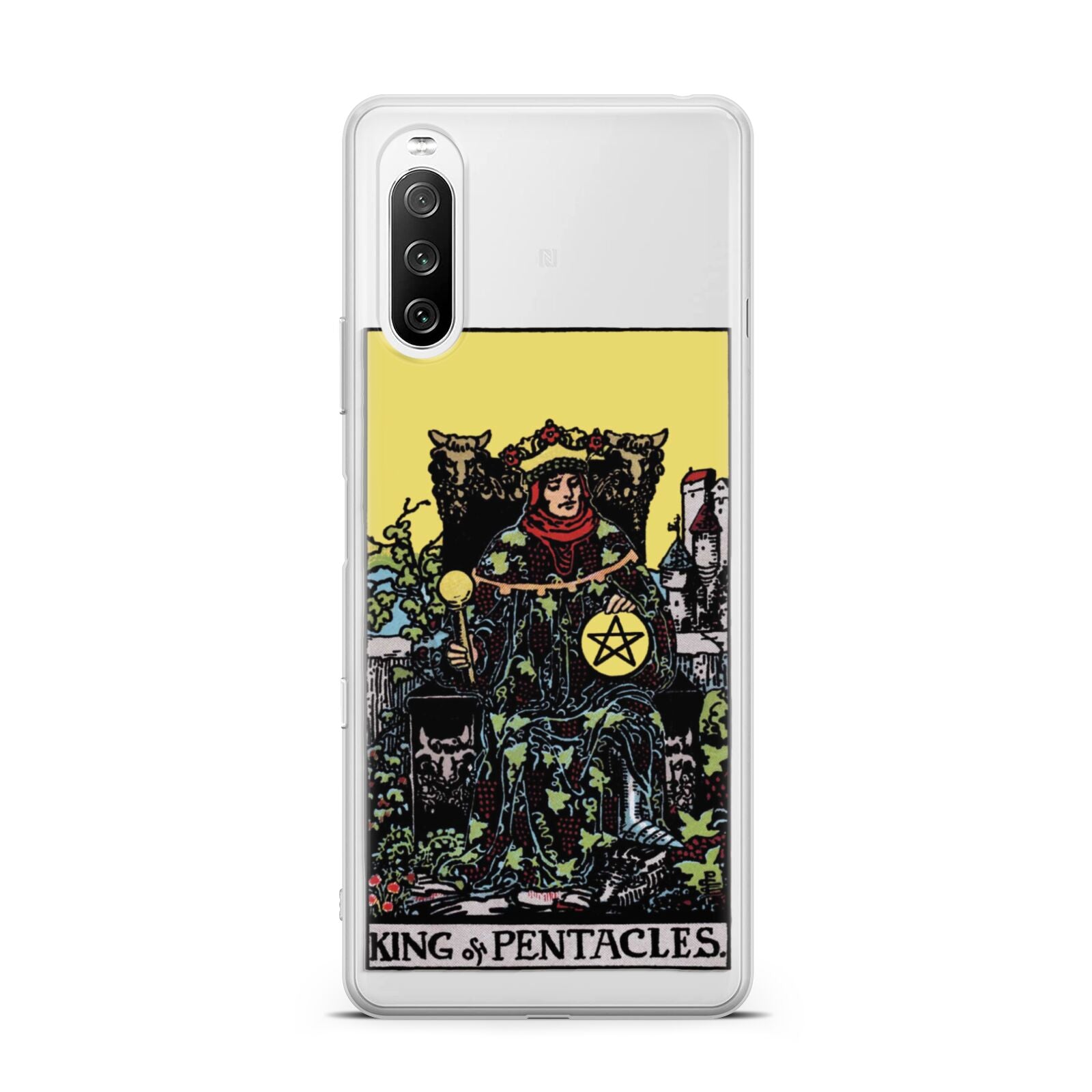 King of Pentacles Tarot Card Sony Xperia 10 III Case