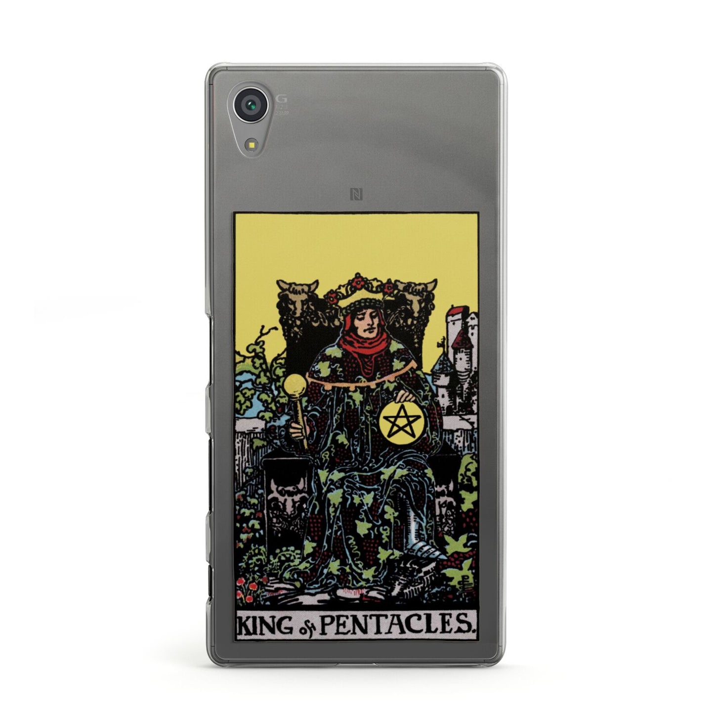 King of Pentacles Tarot Card Sony Xperia Case