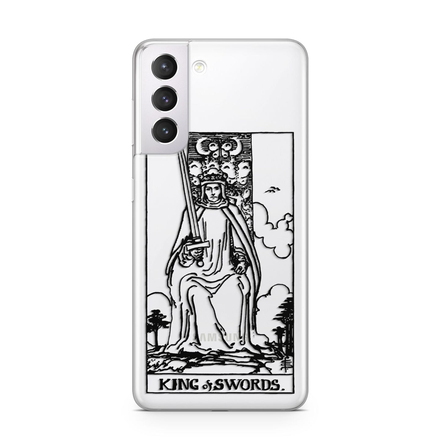 King of Swords Monochrome Samsung S21 Case