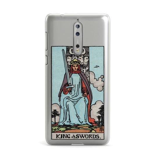 King of Swords Tarot Card Nokia Case