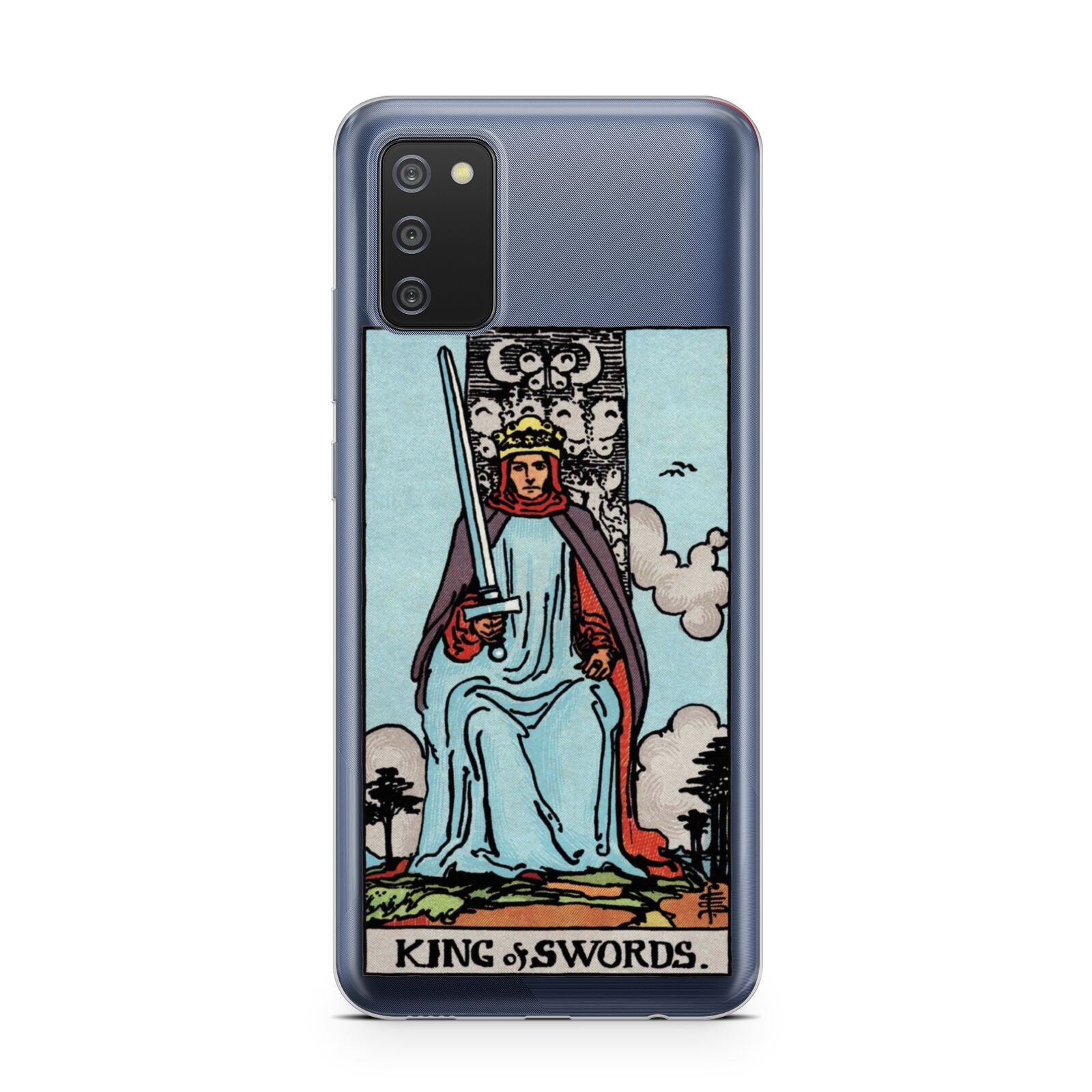 King of Swords Tarot Card Samsung A02s Case