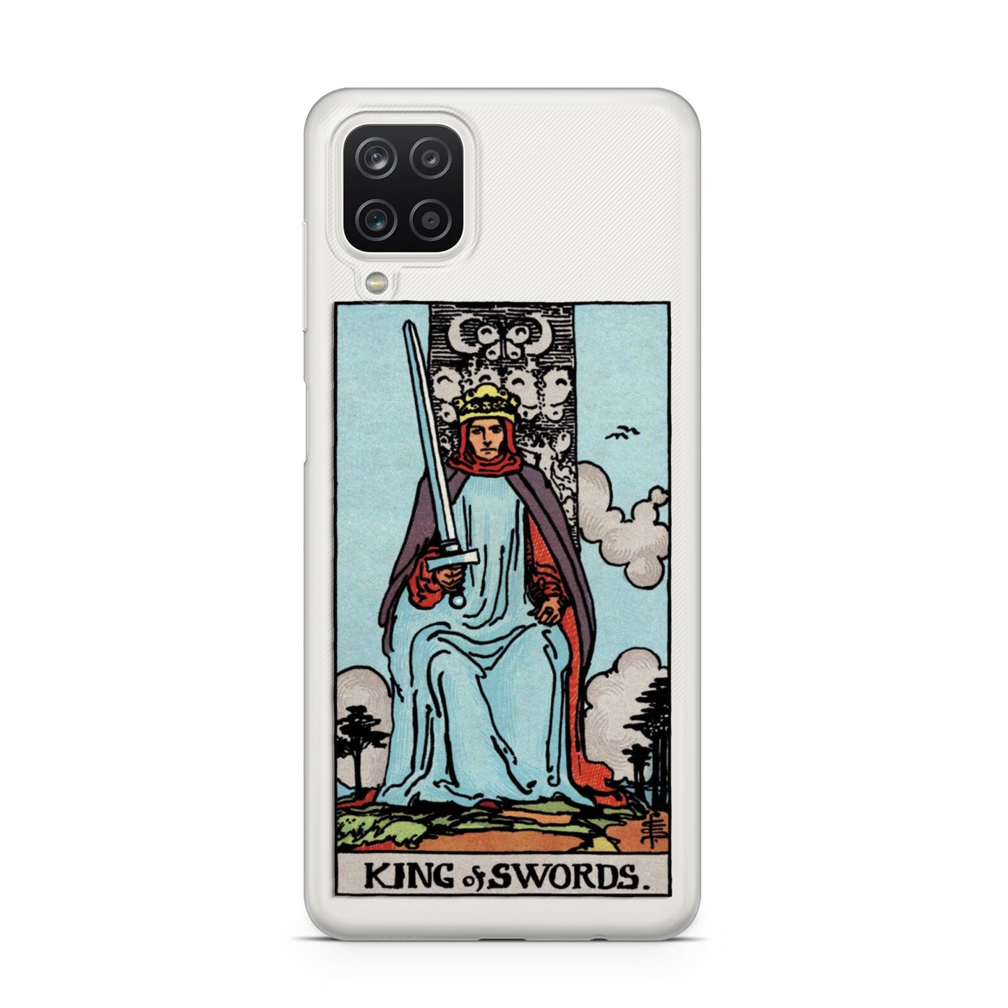 King of Swords Tarot Card Samsung A12 Case