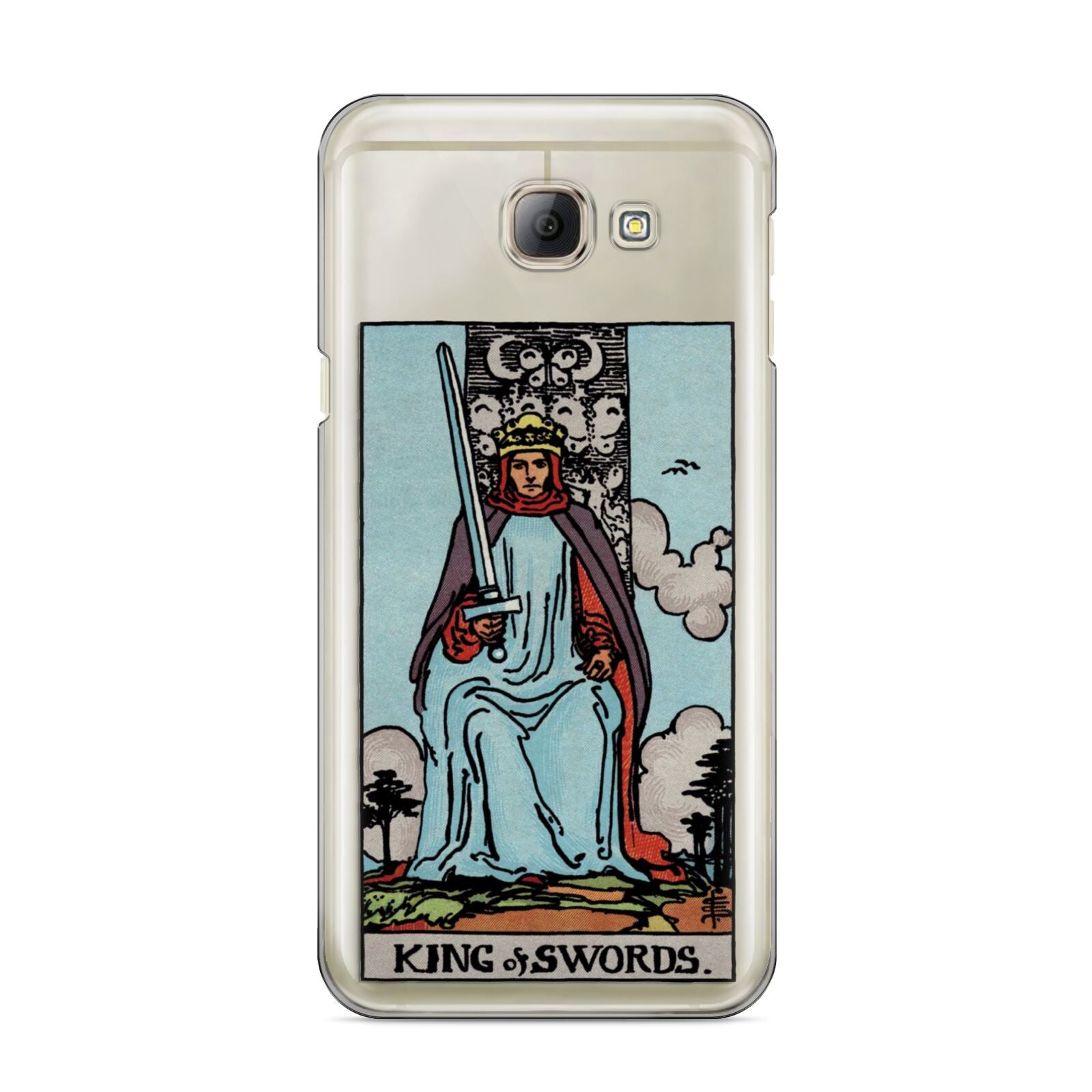 King of Swords Tarot Card Samsung Galaxy A8 2016 Case