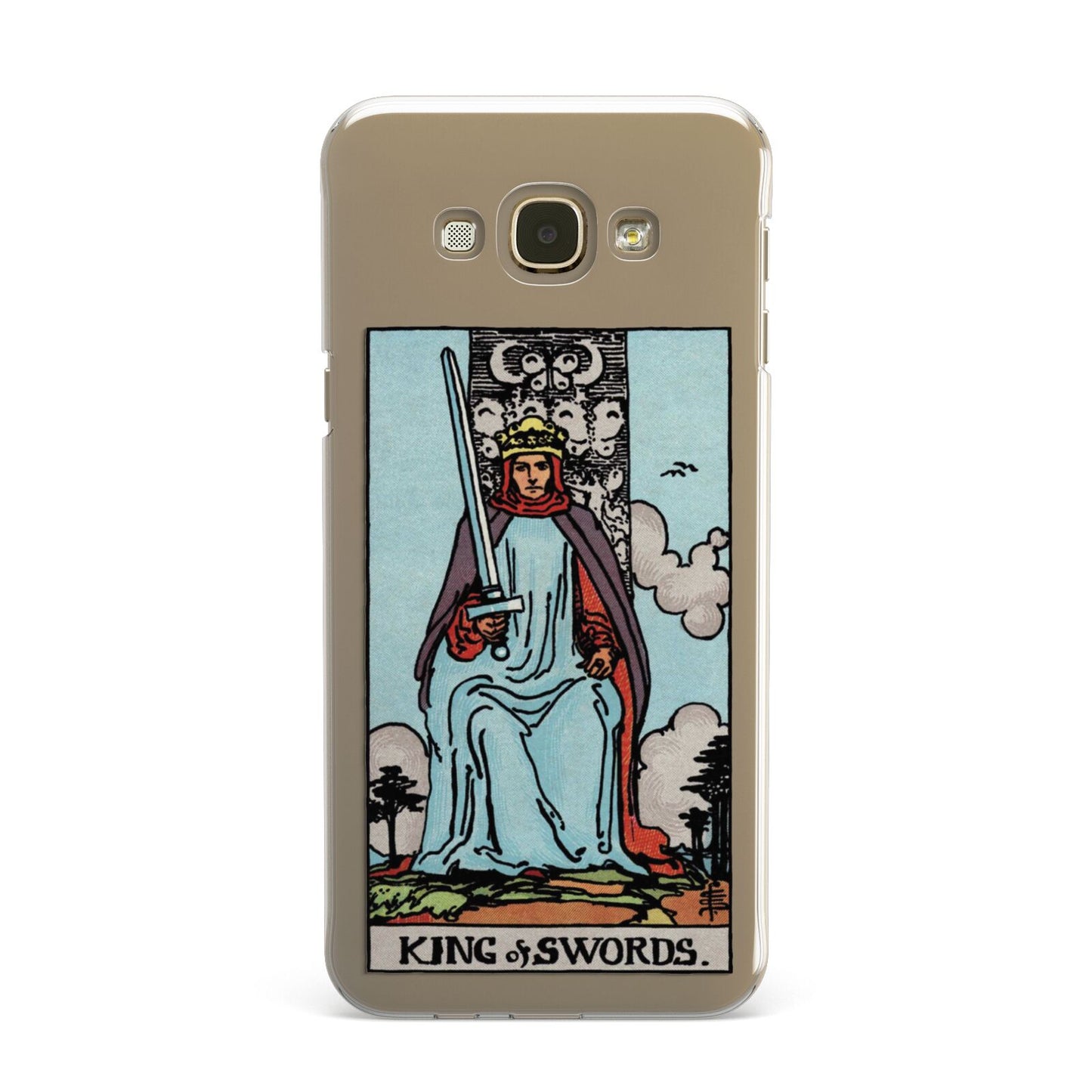 King of Swords Tarot Card Samsung Galaxy A8 Case