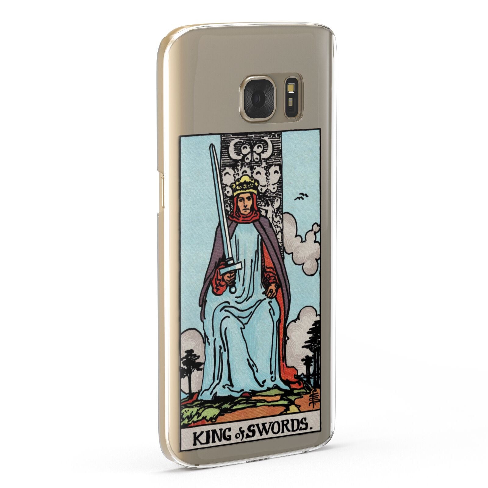 King of Swords Tarot Card Samsung Galaxy Case Fourty Five Degrees