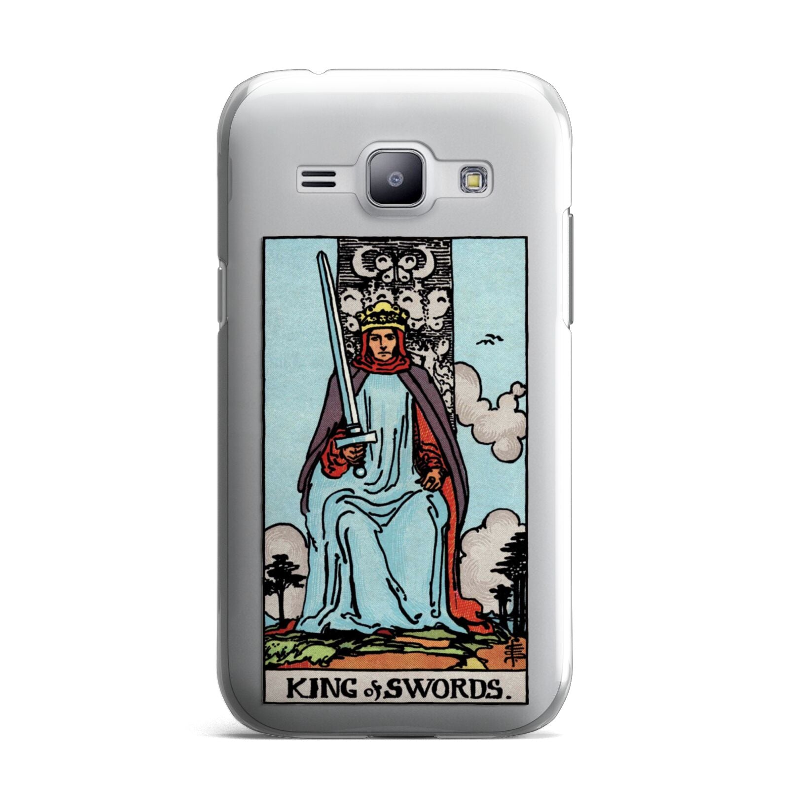 King of Swords Tarot Card Samsung Galaxy J1 2015 Case