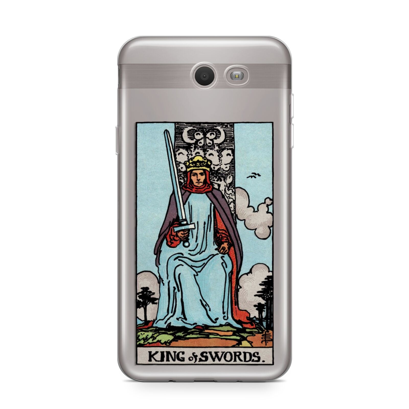 King of Swords Tarot Card Samsung Galaxy J7 2017 Case