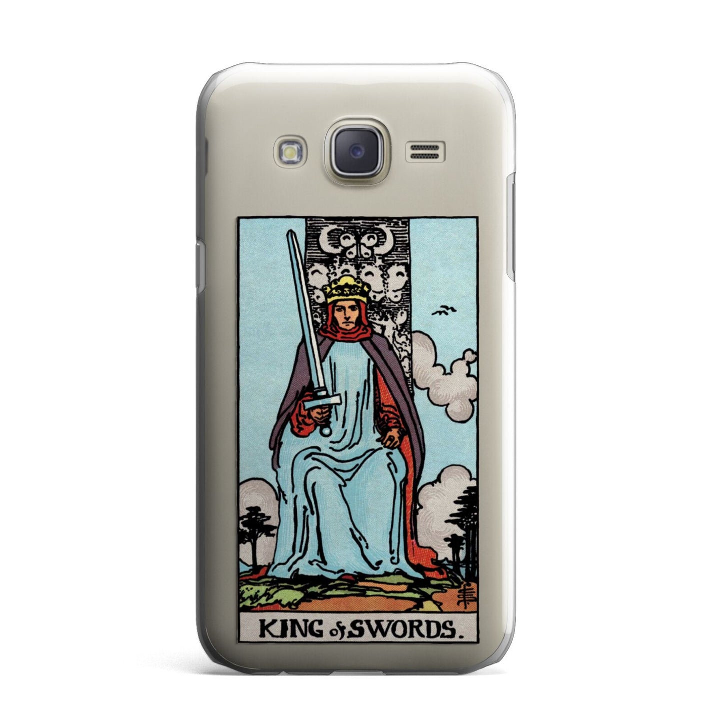 King of Swords Tarot Card Samsung Galaxy J7 Case