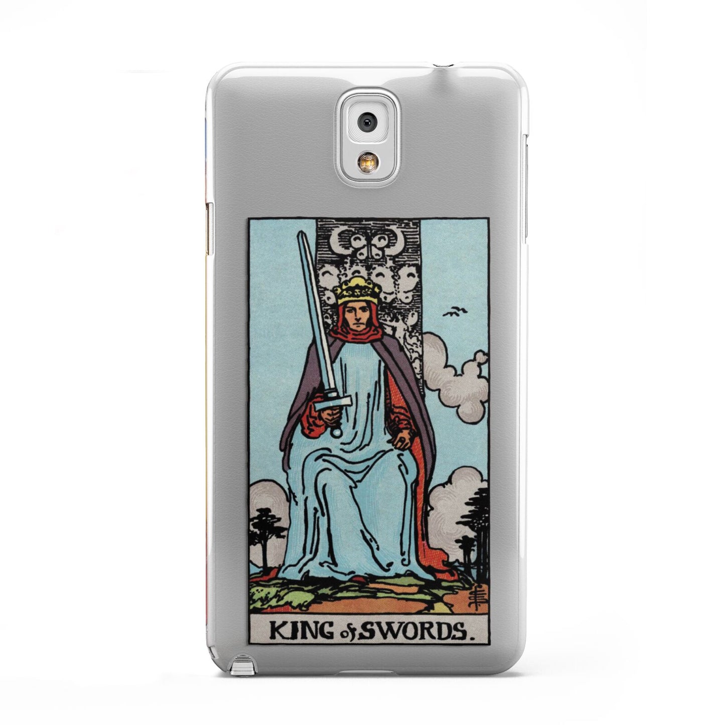 King of Swords Tarot Card Samsung Galaxy Note 3 Case