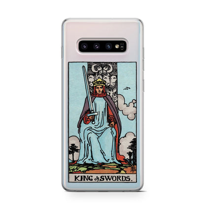 King of Swords Tarot Card Samsung Galaxy S10 Case