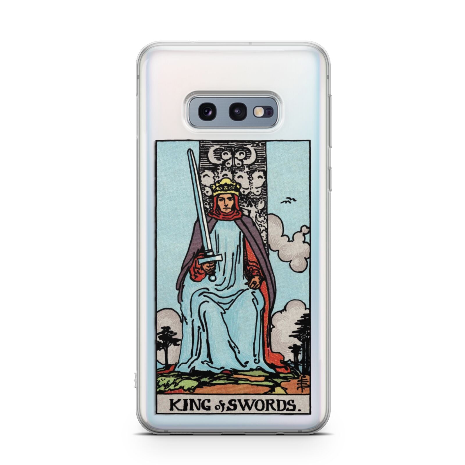 King of Swords Tarot Card Samsung Galaxy S10E Case