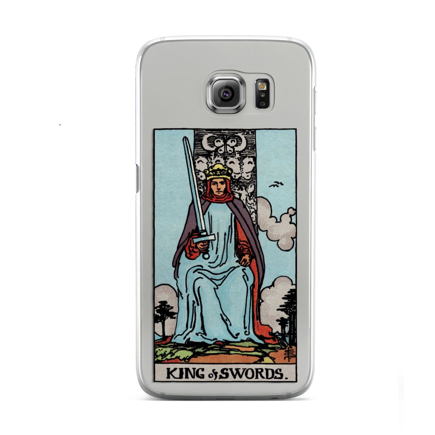 King of Swords Tarot Card Samsung Galaxy S6 Case