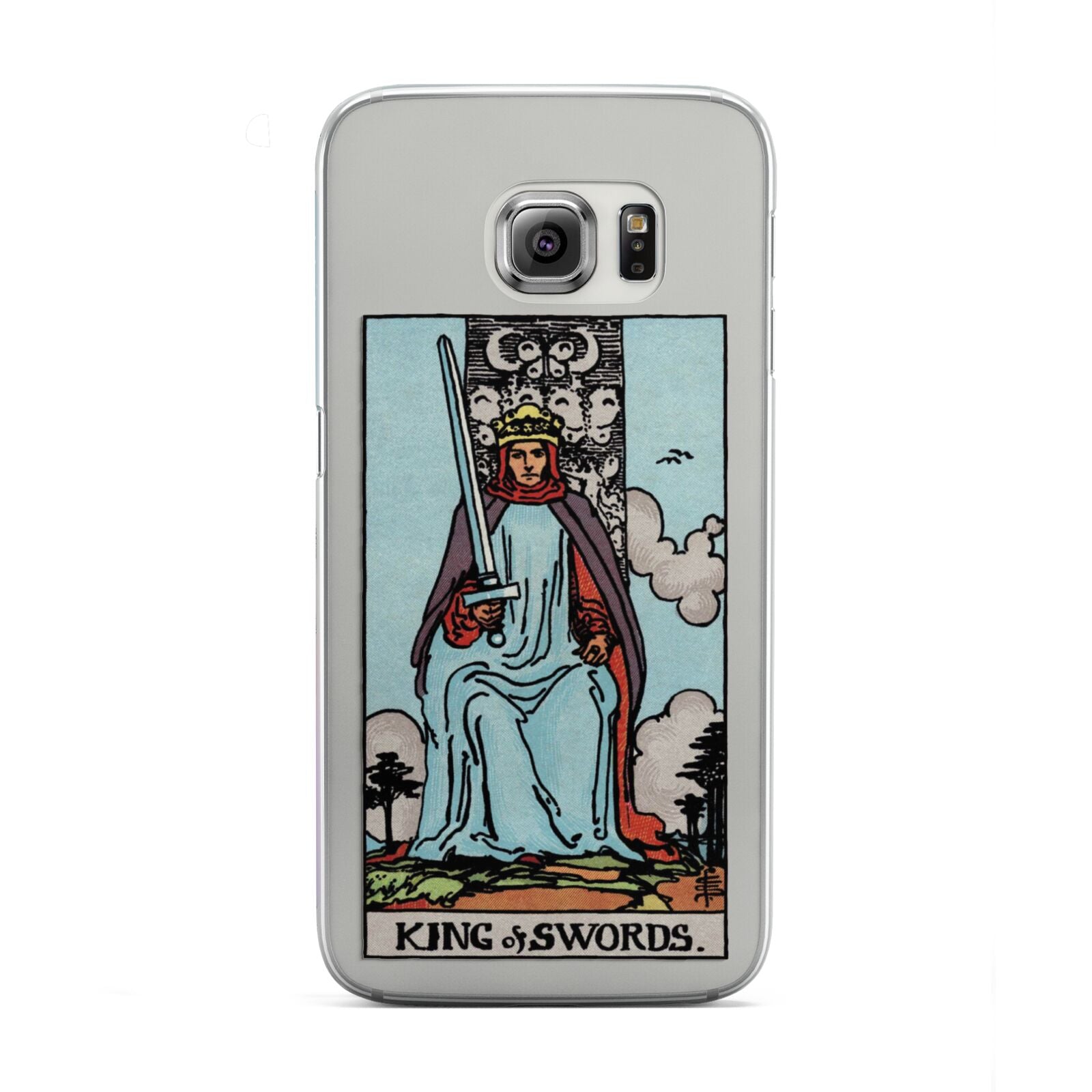 King of Swords Tarot Card Samsung Galaxy S6 Edge Case