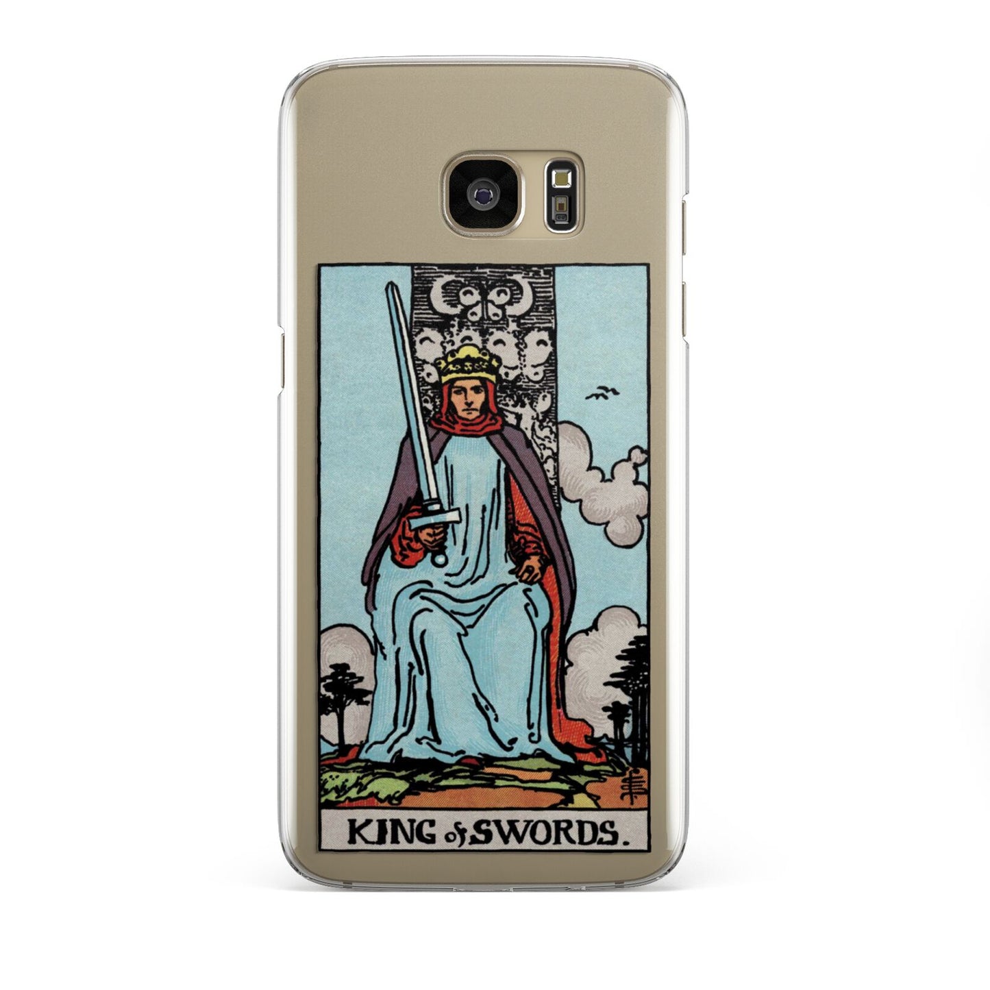 King of Swords Tarot Card Samsung Galaxy S7 Edge Case