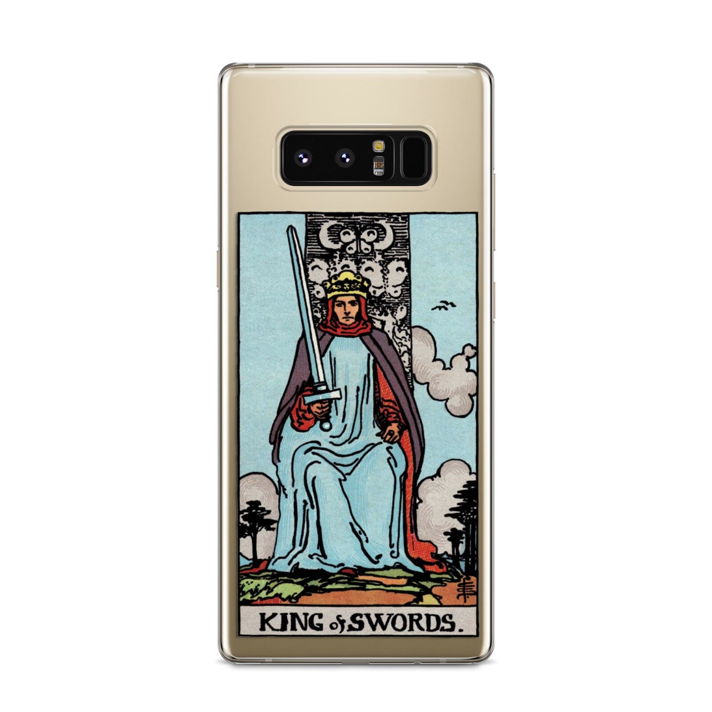 King of Swords Tarot Card Samsung Galaxy S8 Case