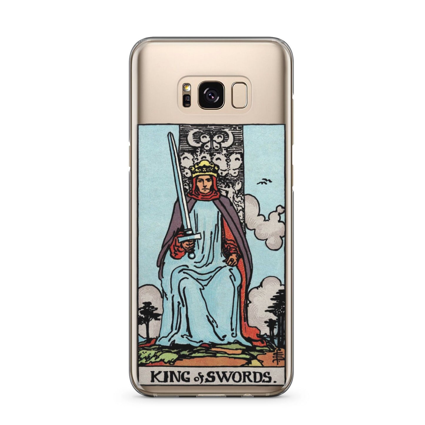 King of Swords Tarot Card Samsung Galaxy S8 Plus Case