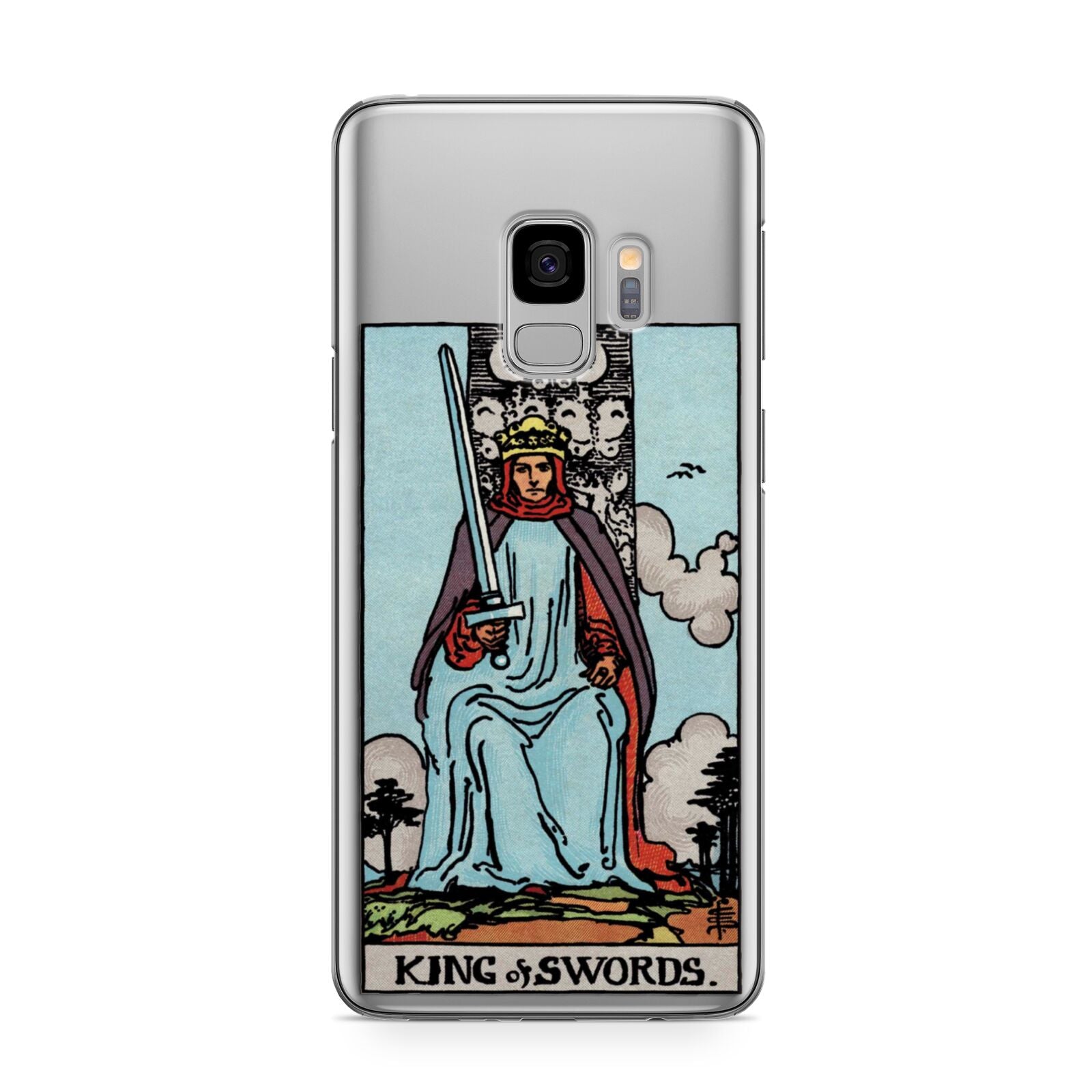 King of Swords Tarot Card Samsung Galaxy S9 Case