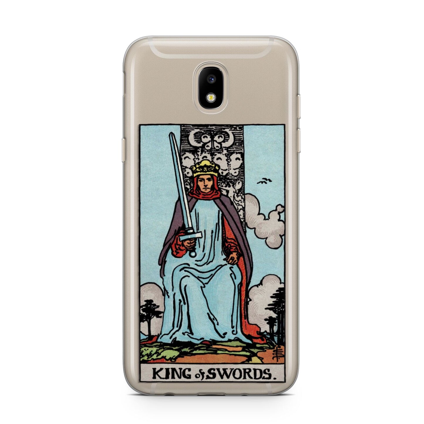 King of Swords Tarot Card Samsung J5 2017 Case