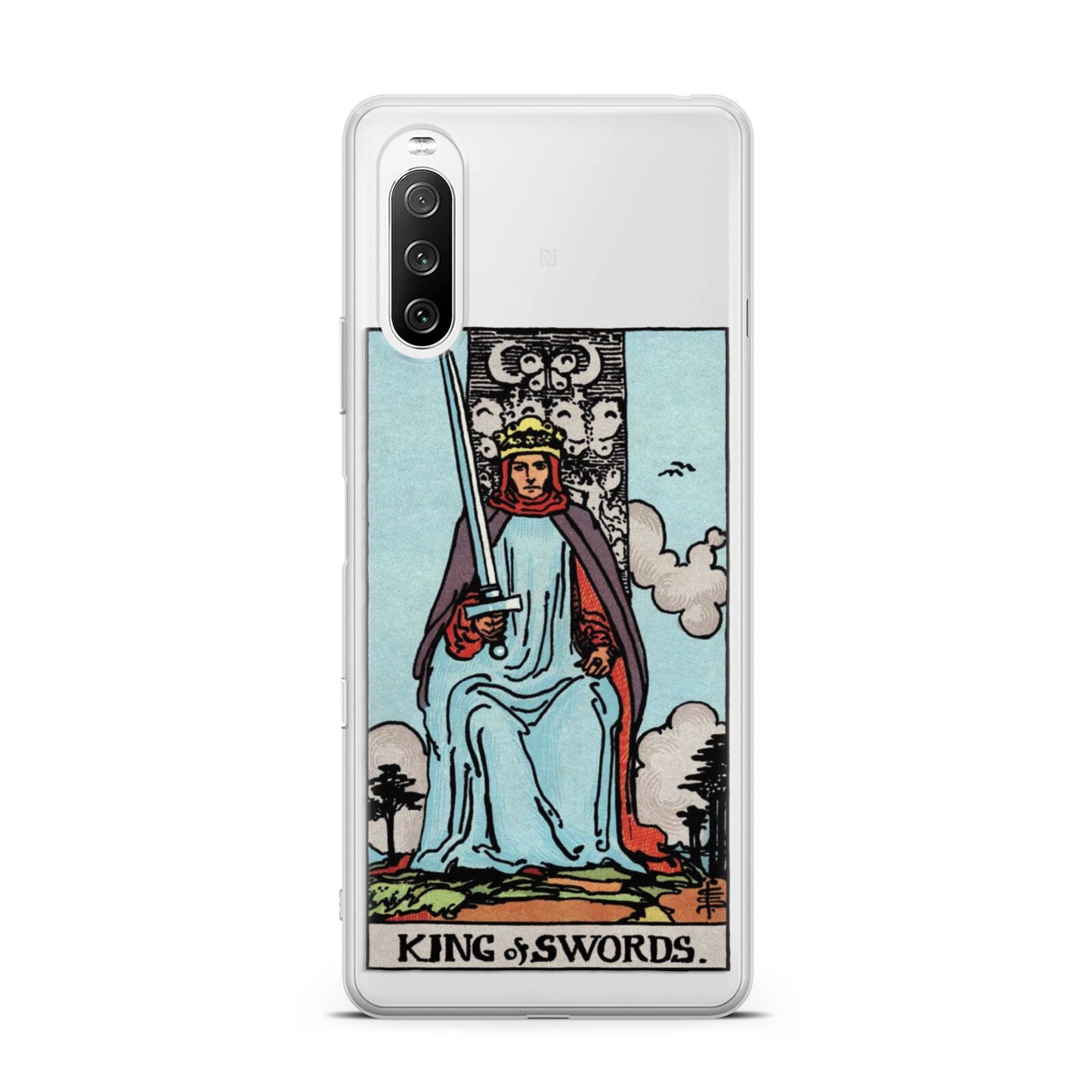 King of Swords Tarot Card Sony Xperia 10 III Case