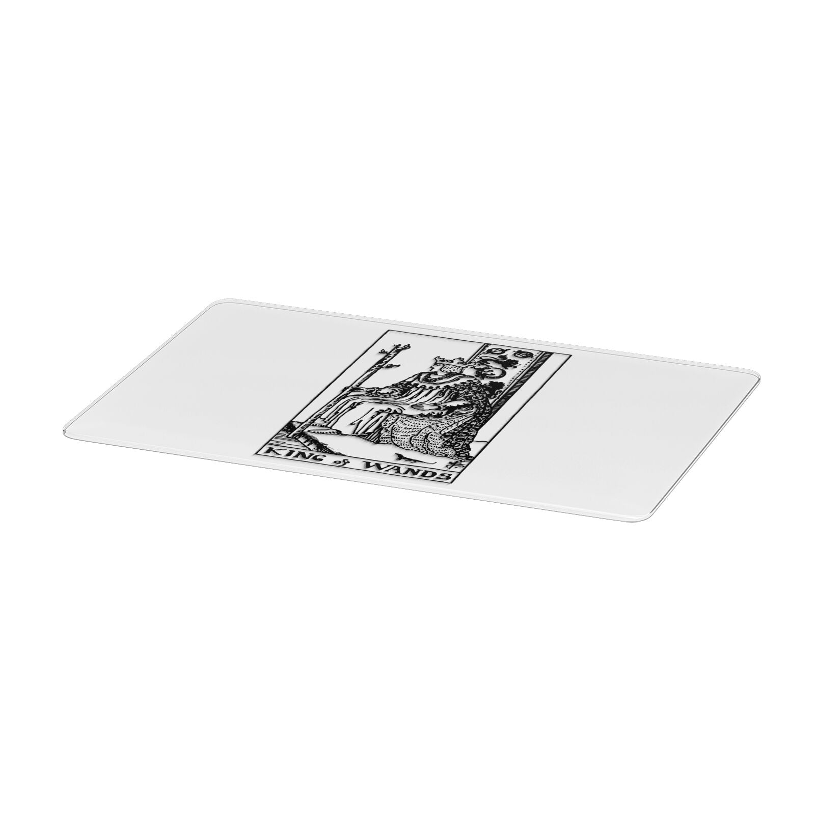 King of Wands Monochrome Apple MacBook Case Only