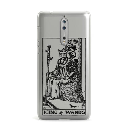 King of Wands Monochrome Nokia Case