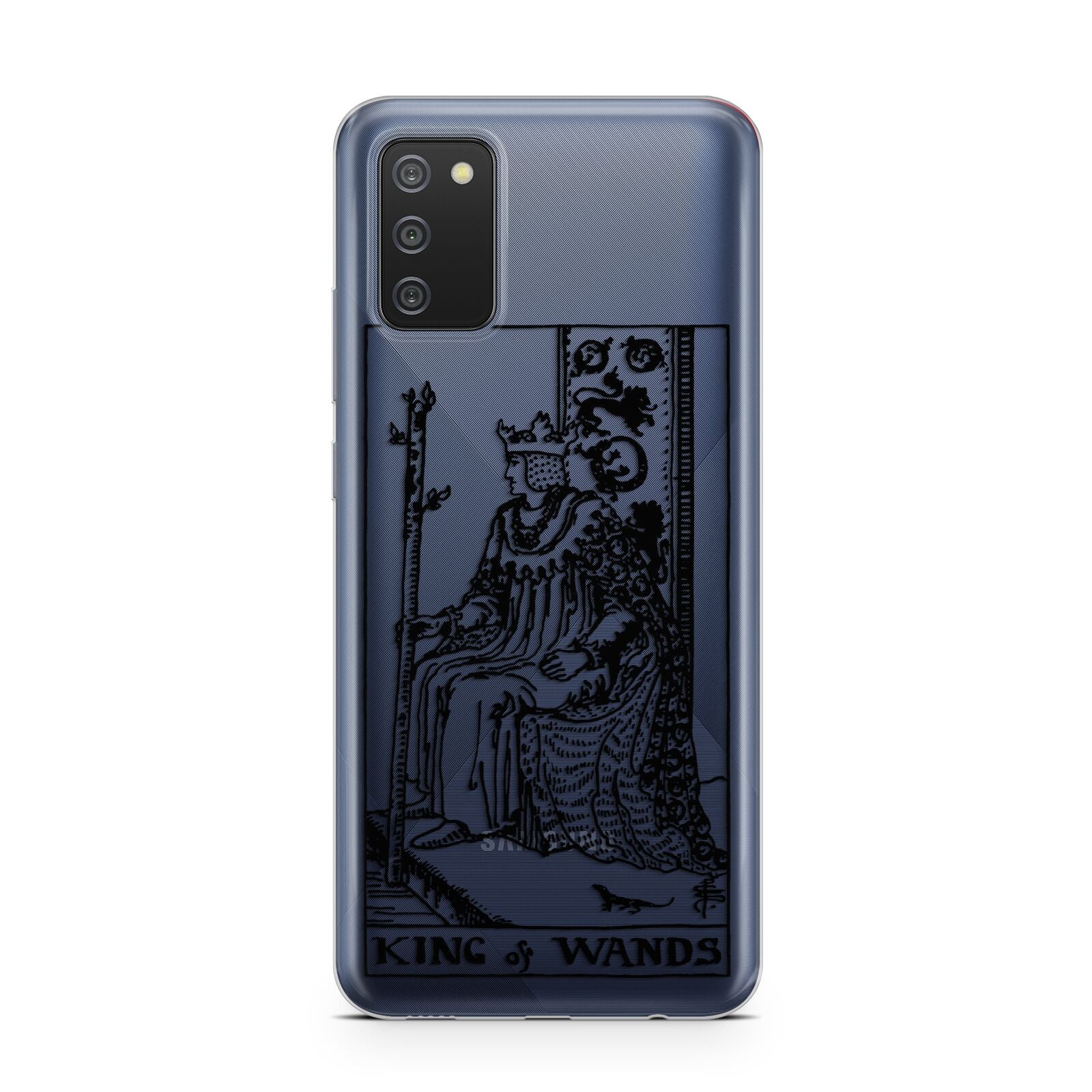 King of Wands Monochrome Samsung A02s Case