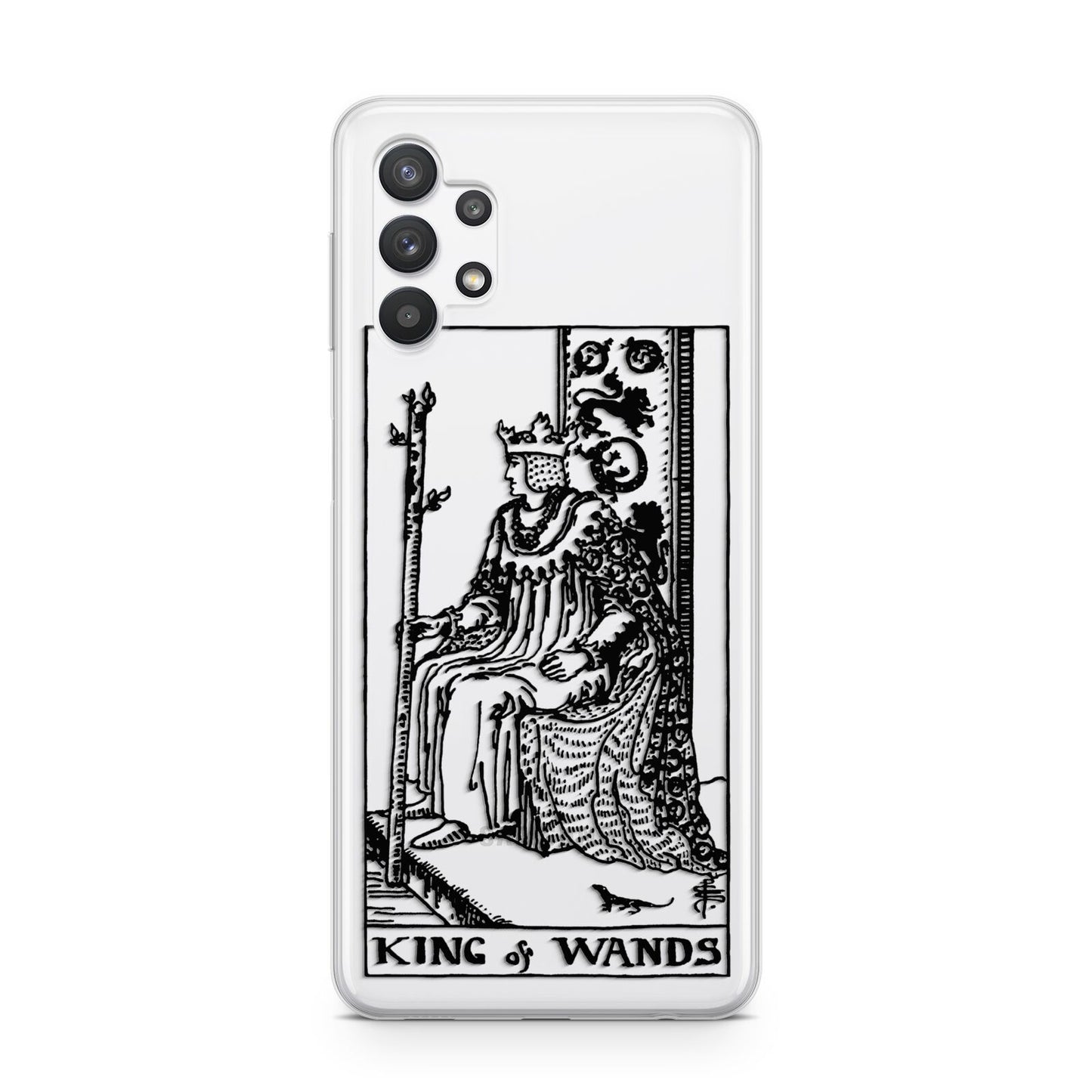 King of Wands Monochrome Samsung A32 5G Case