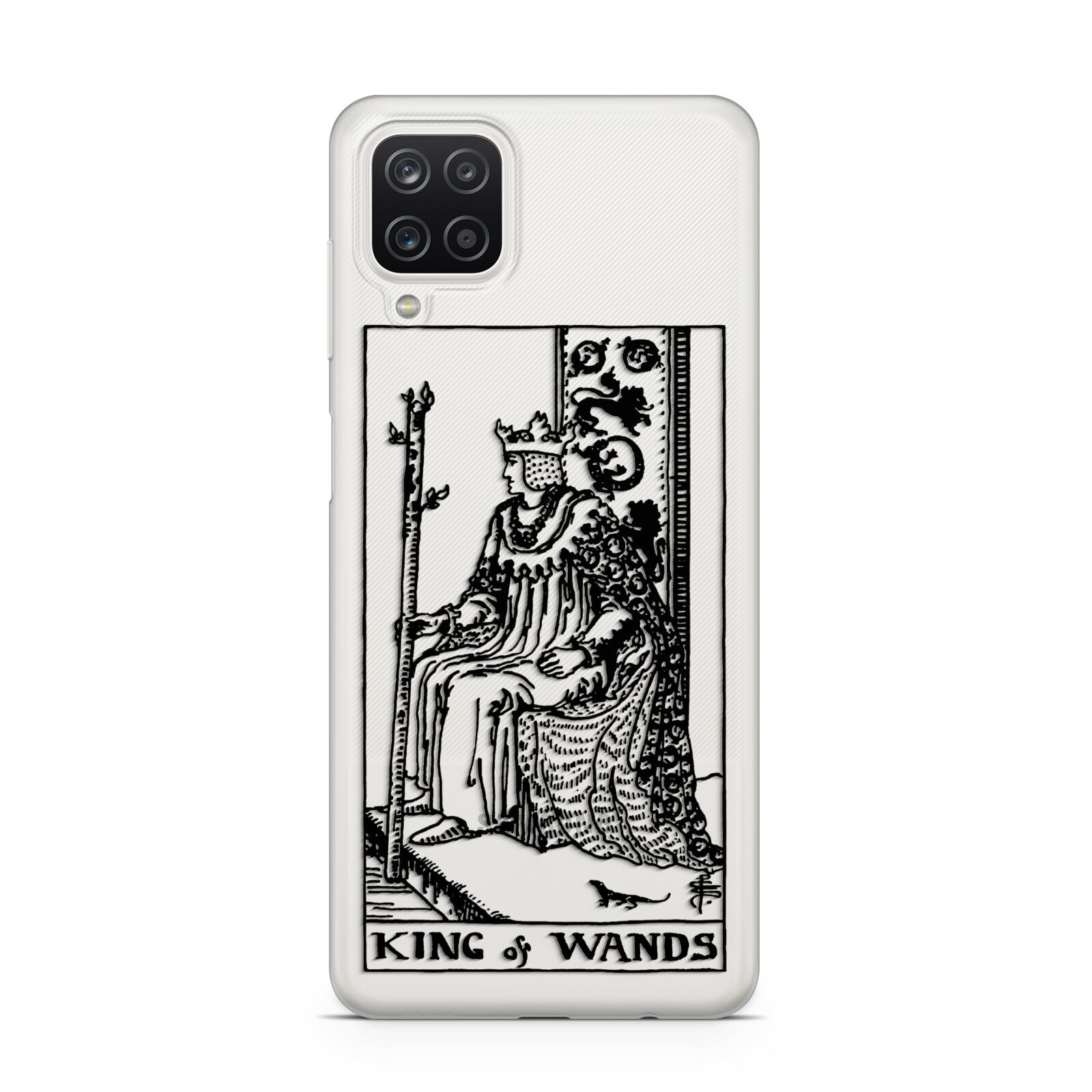 King of Wands Monochrome Samsung M12 Case