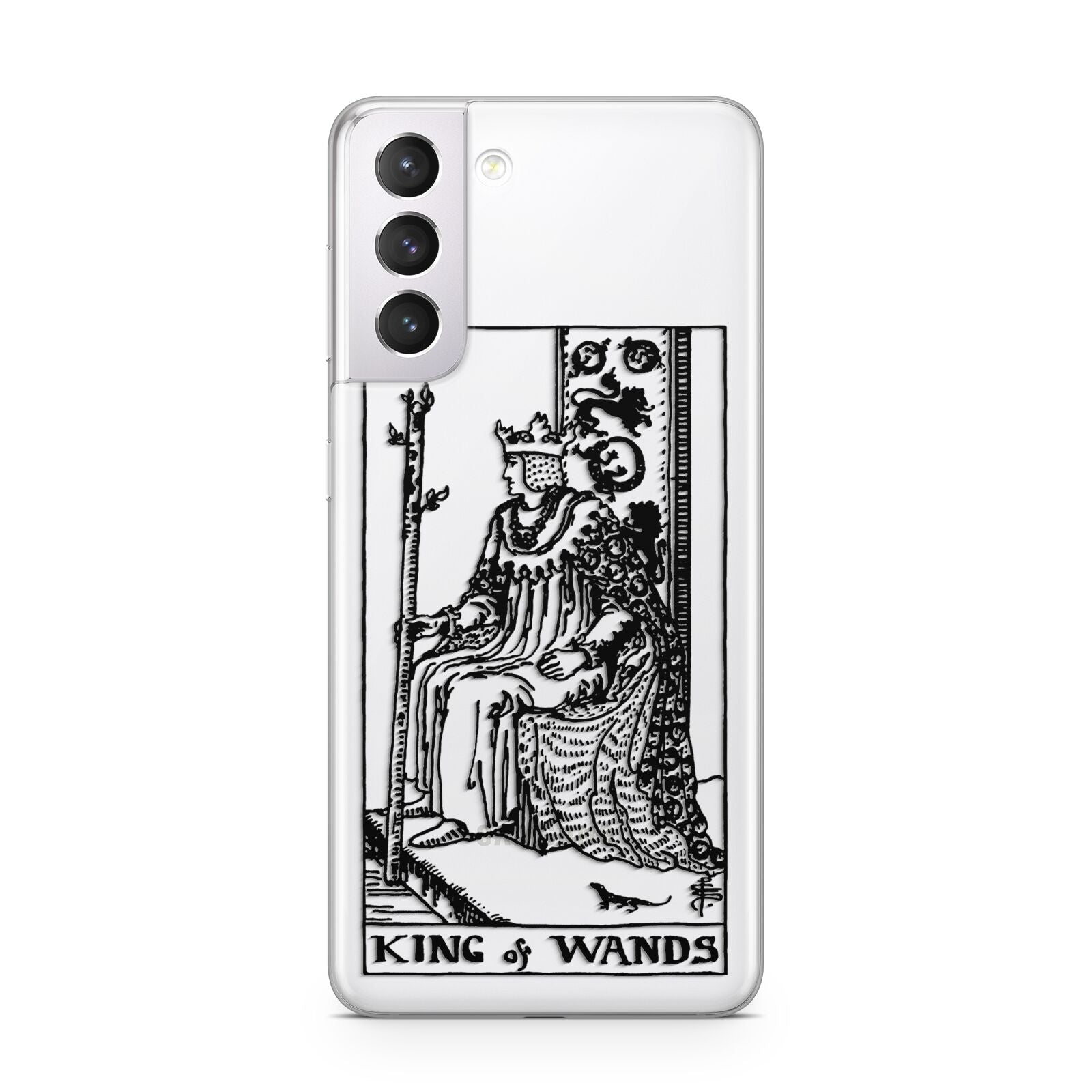 King of Wands Monochrome Samsung S21 Case