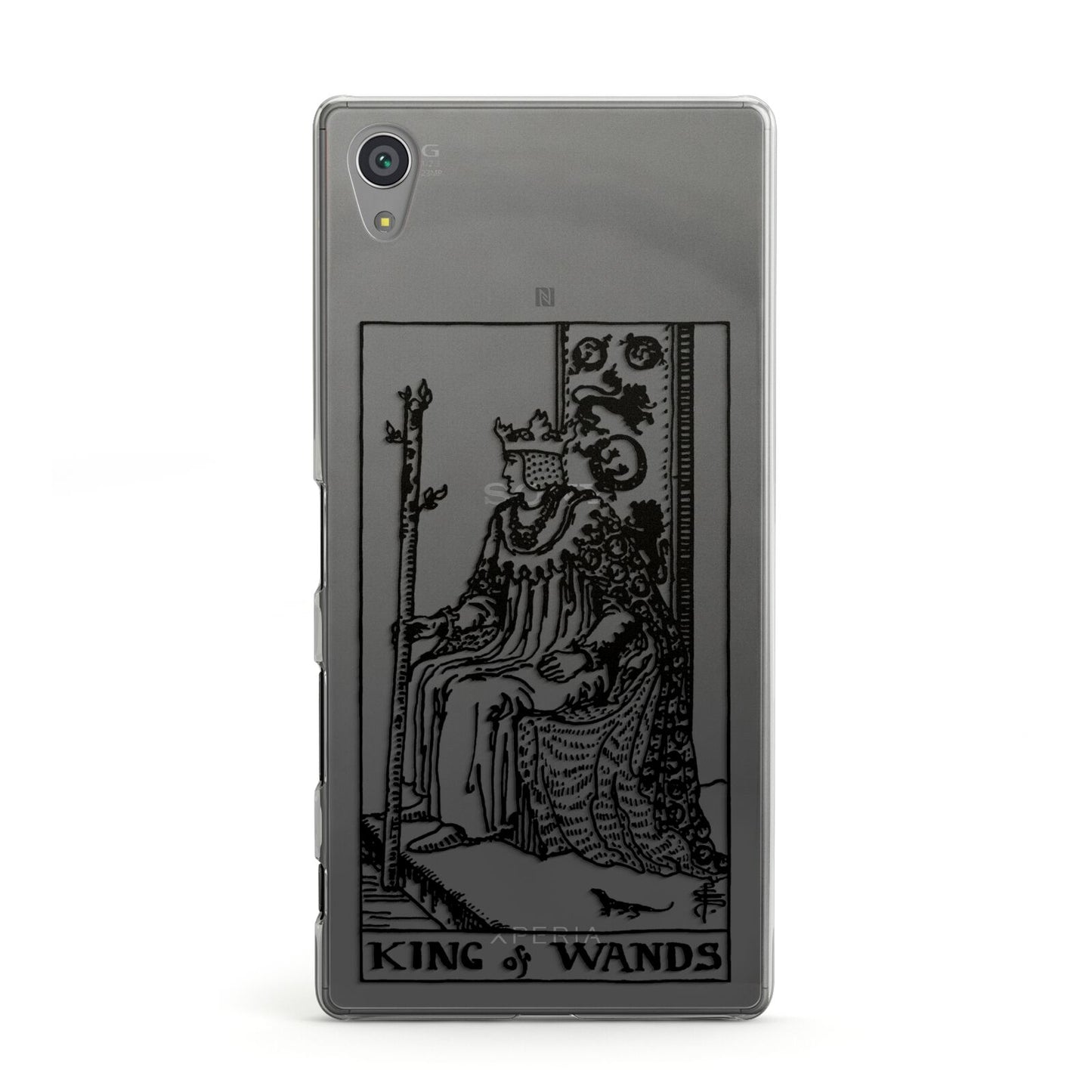 King of Wands Monochrome Sony Xperia Case