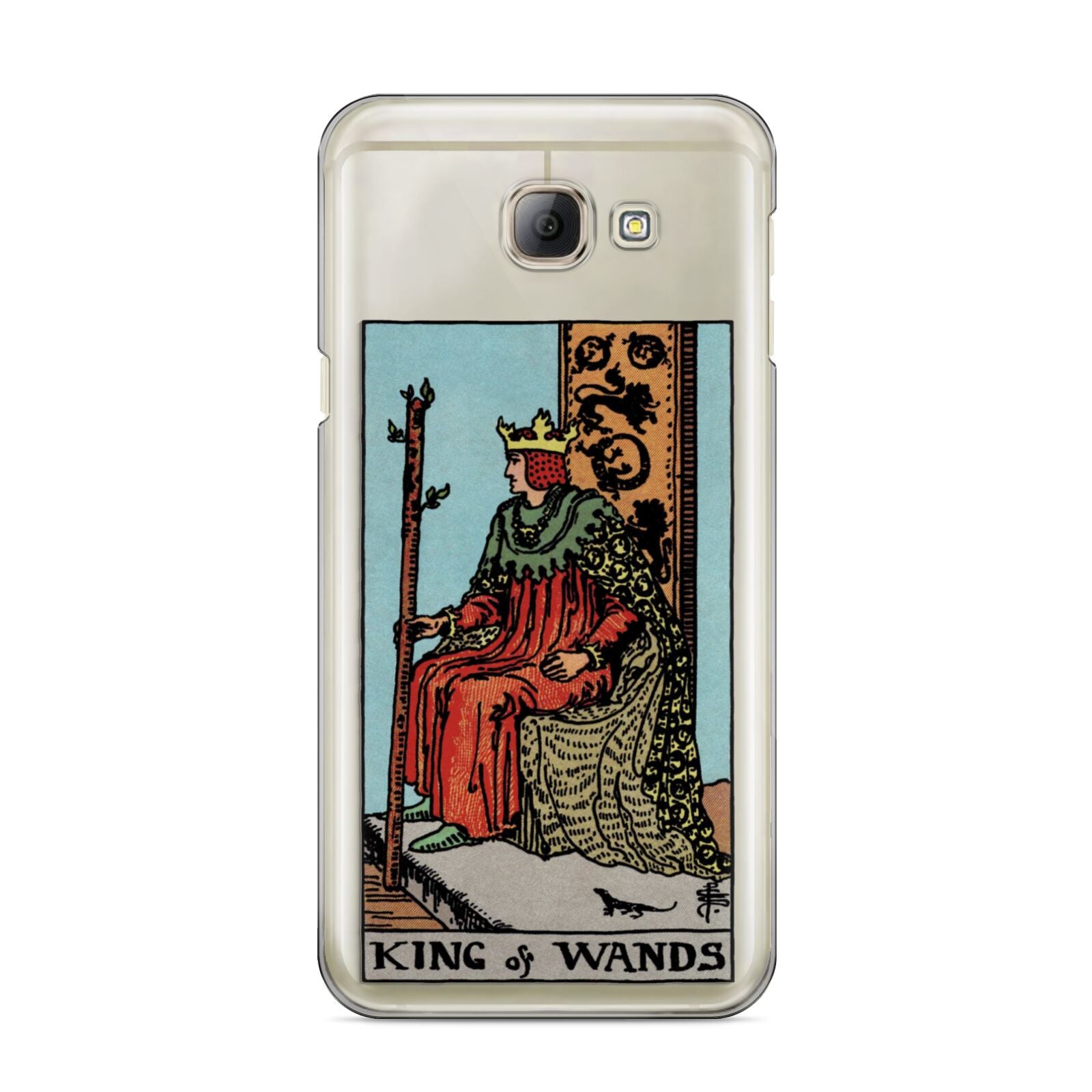 King of Wands Tarot Card Samsung Galaxy A8 2016 Case