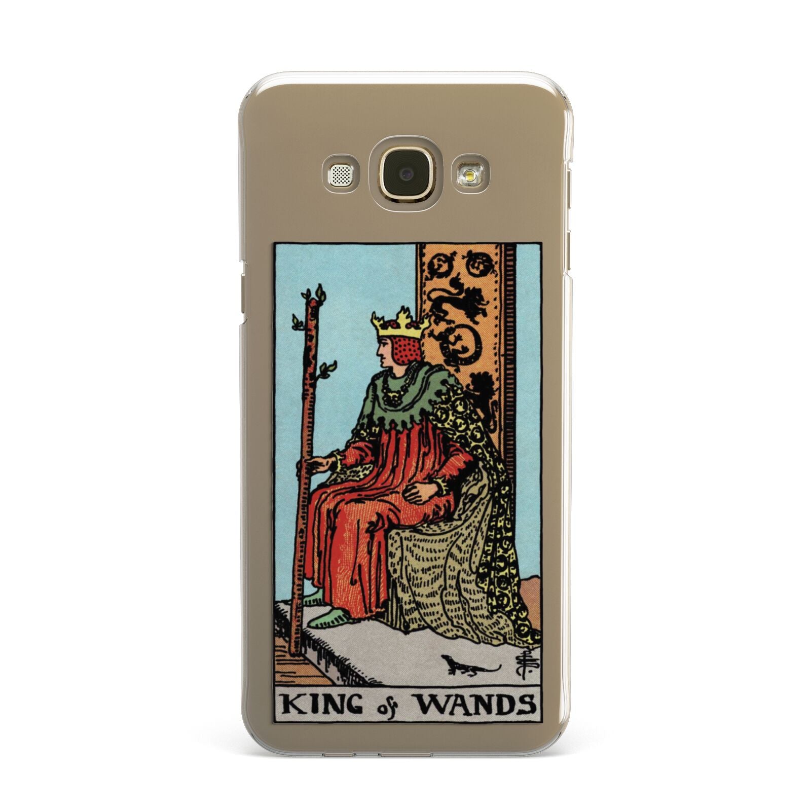 King of Wands Tarot Card Samsung Galaxy A8 Case