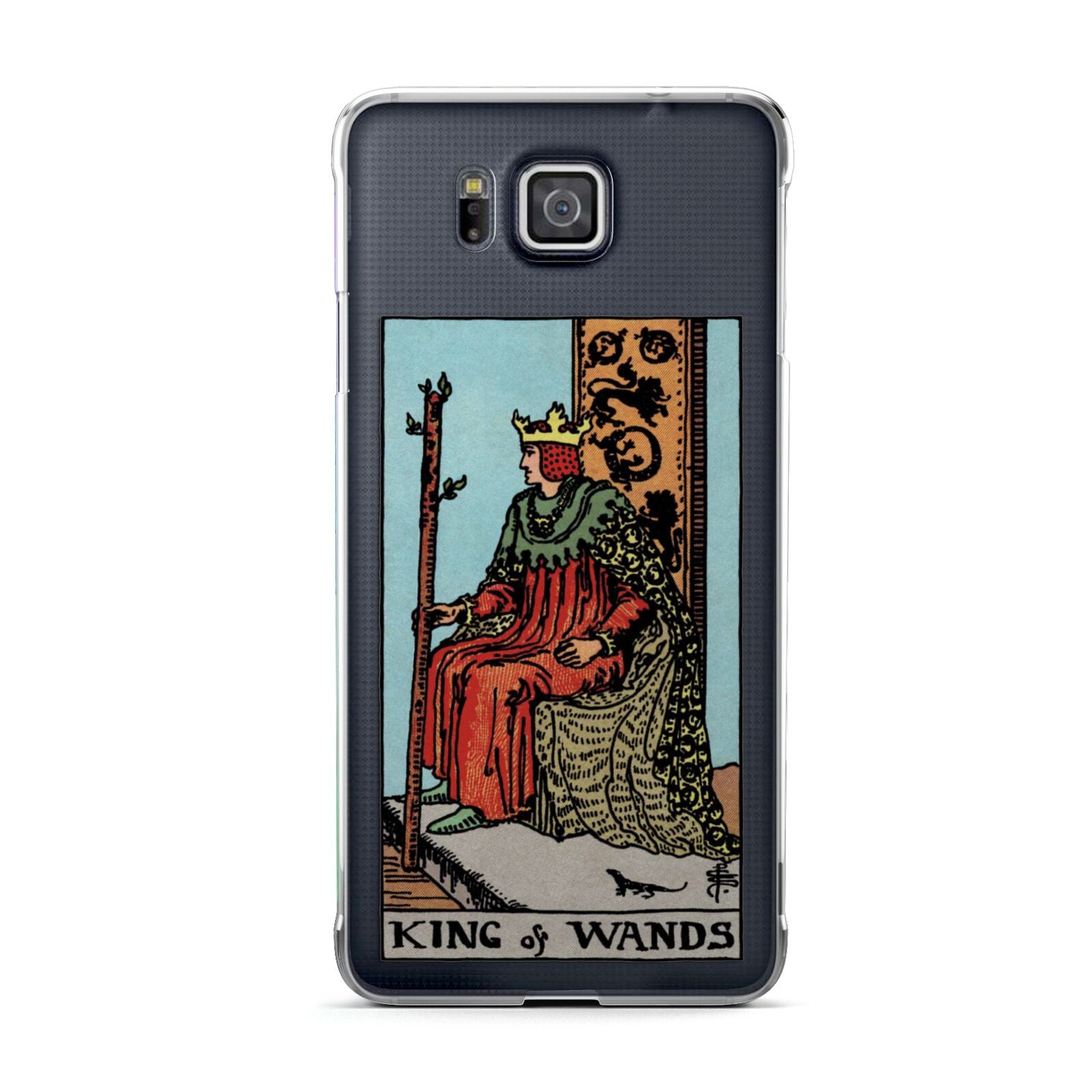 King of Wands Tarot Card Samsung Galaxy Alpha Case