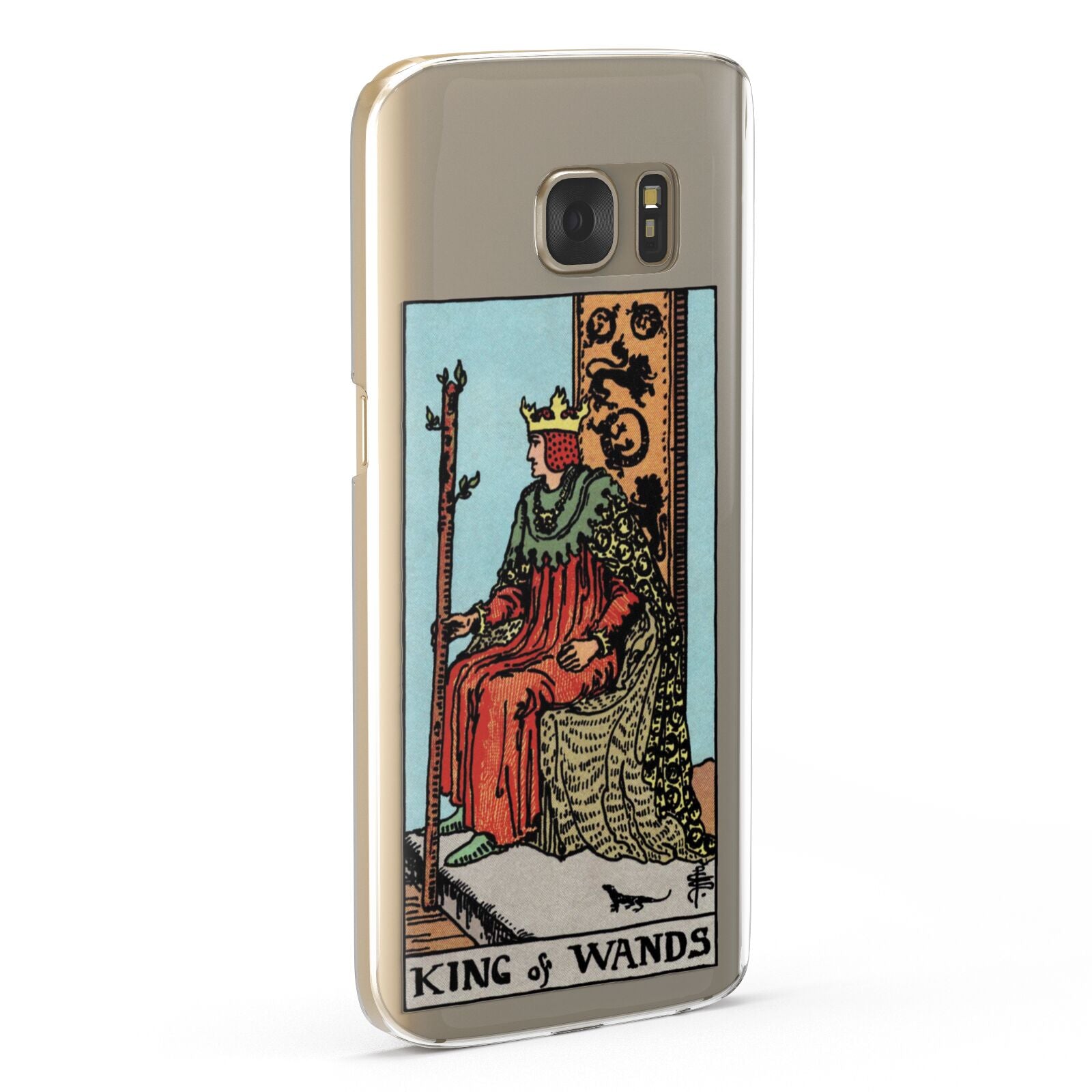 King of Wands Tarot Card Samsung Galaxy Case Fourty Five Degrees