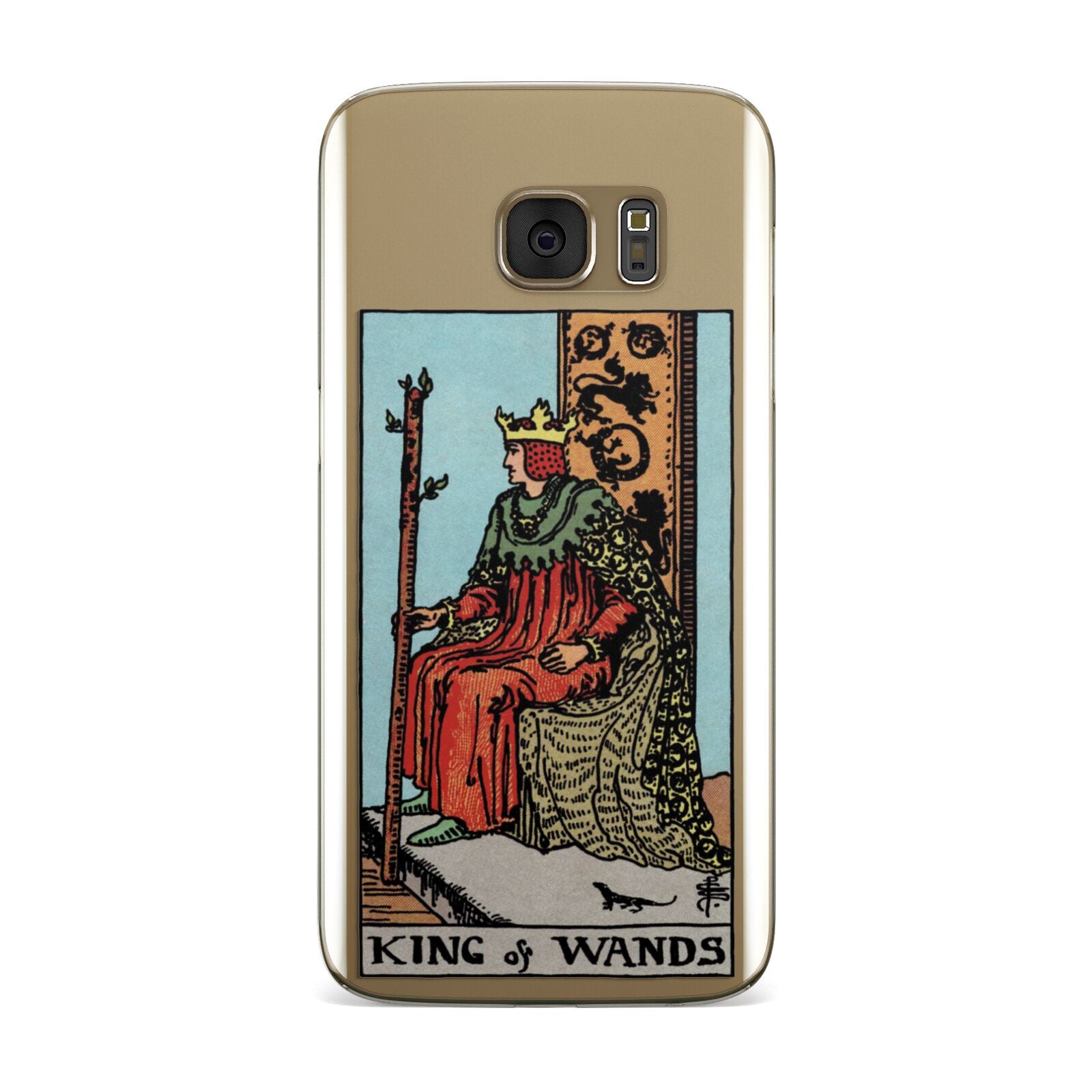 King of Wands Tarot Card Samsung Galaxy Case