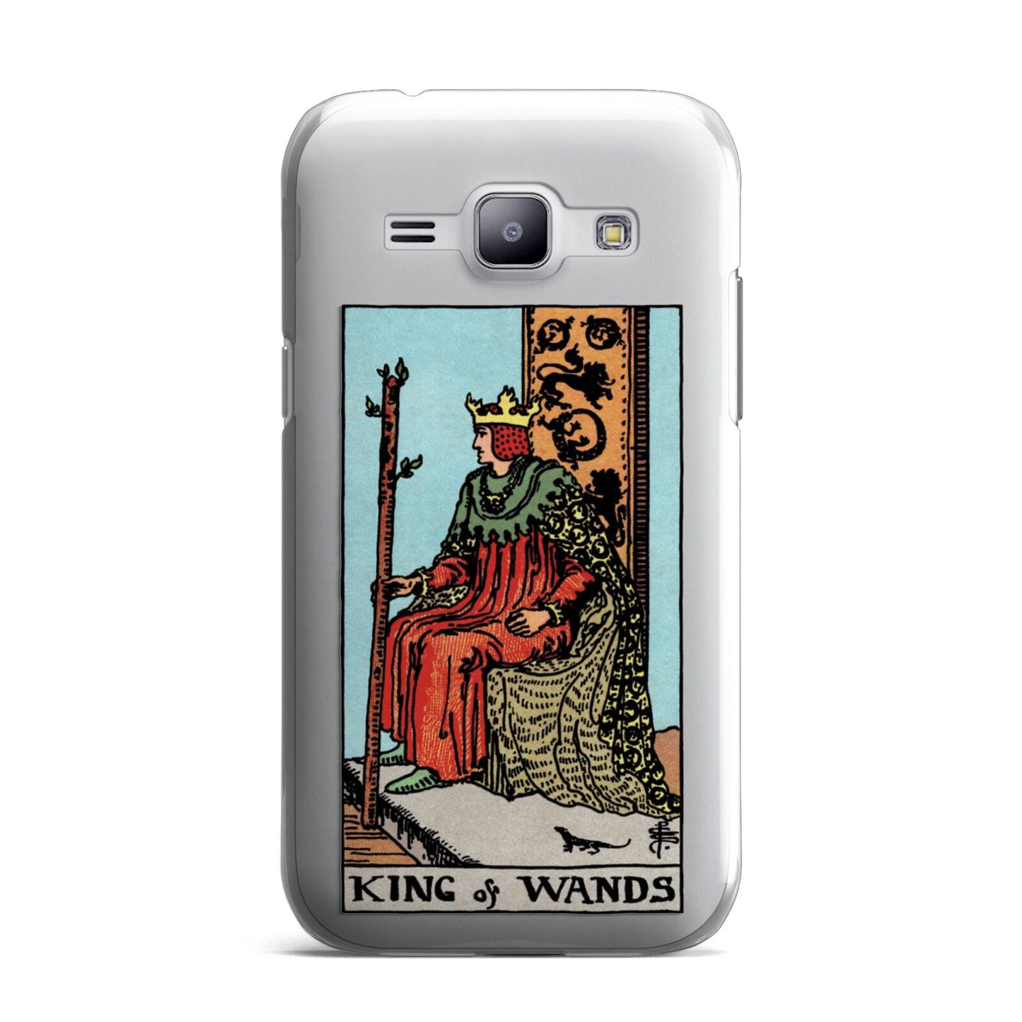 King of Wands Tarot Card Samsung Galaxy J1 2015 Case