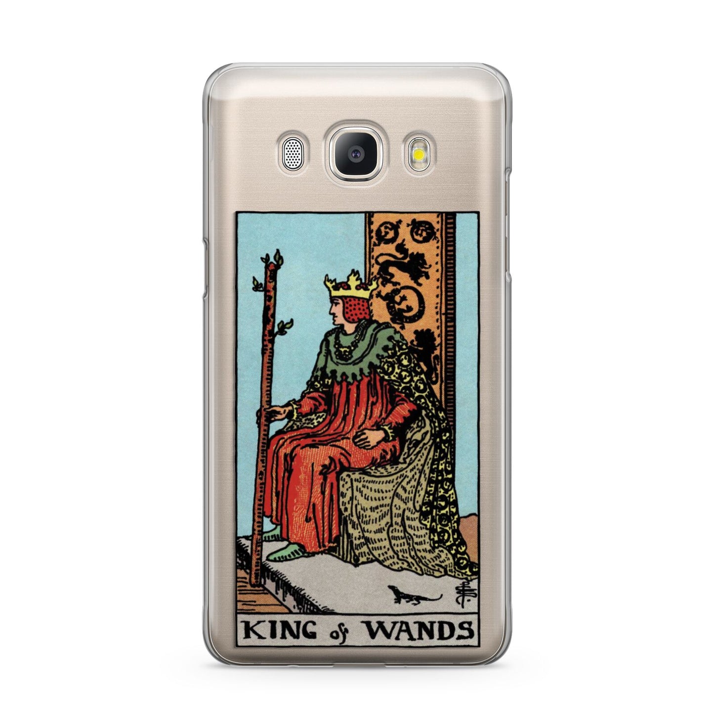 King of Wands Tarot Card Samsung Galaxy J5 2016 Case