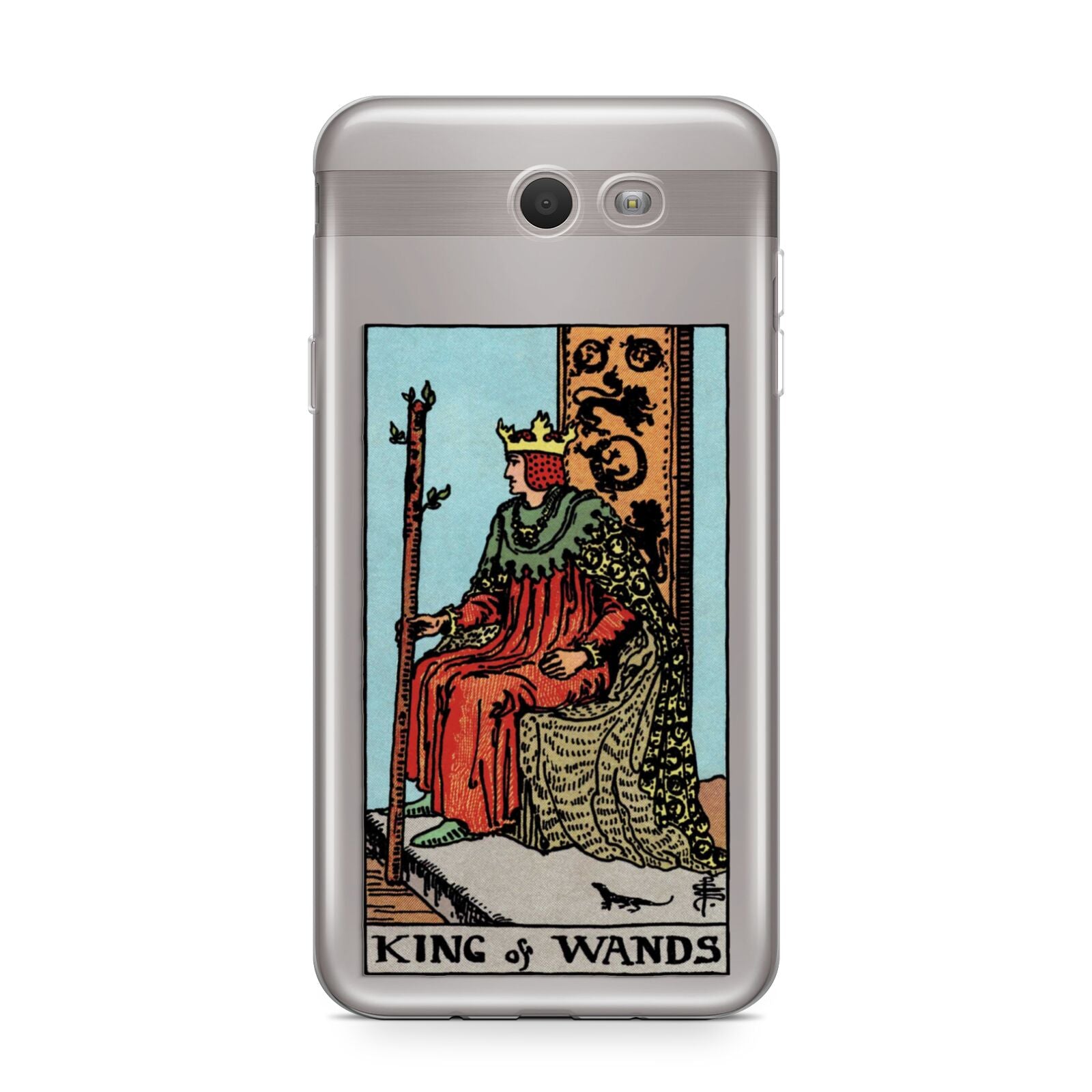 King of Wands Tarot Card Samsung Galaxy J7 2017 Case