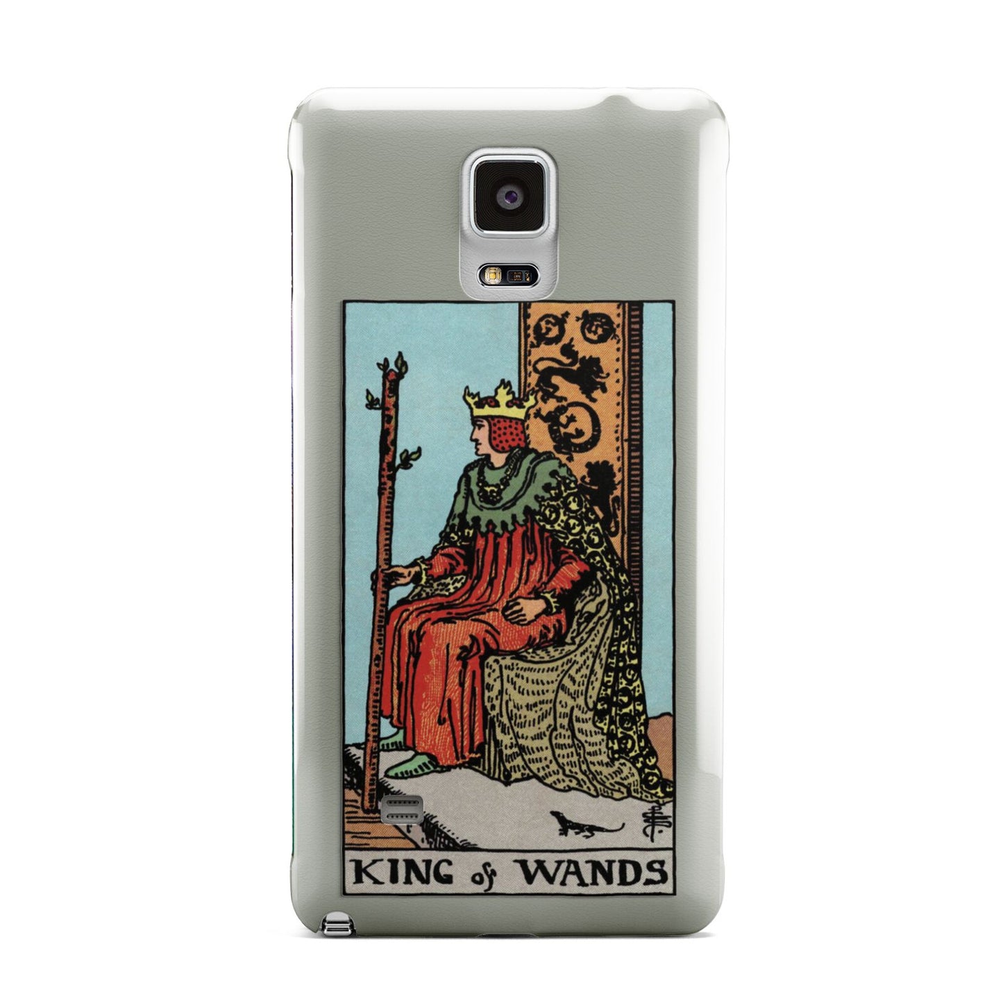 King of Wands Tarot Card Samsung Galaxy Note 4 Case