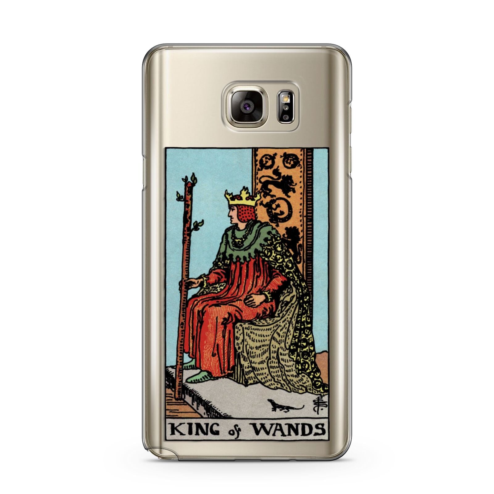 King of Wands Tarot Card Samsung Galaxy Note 5 Case